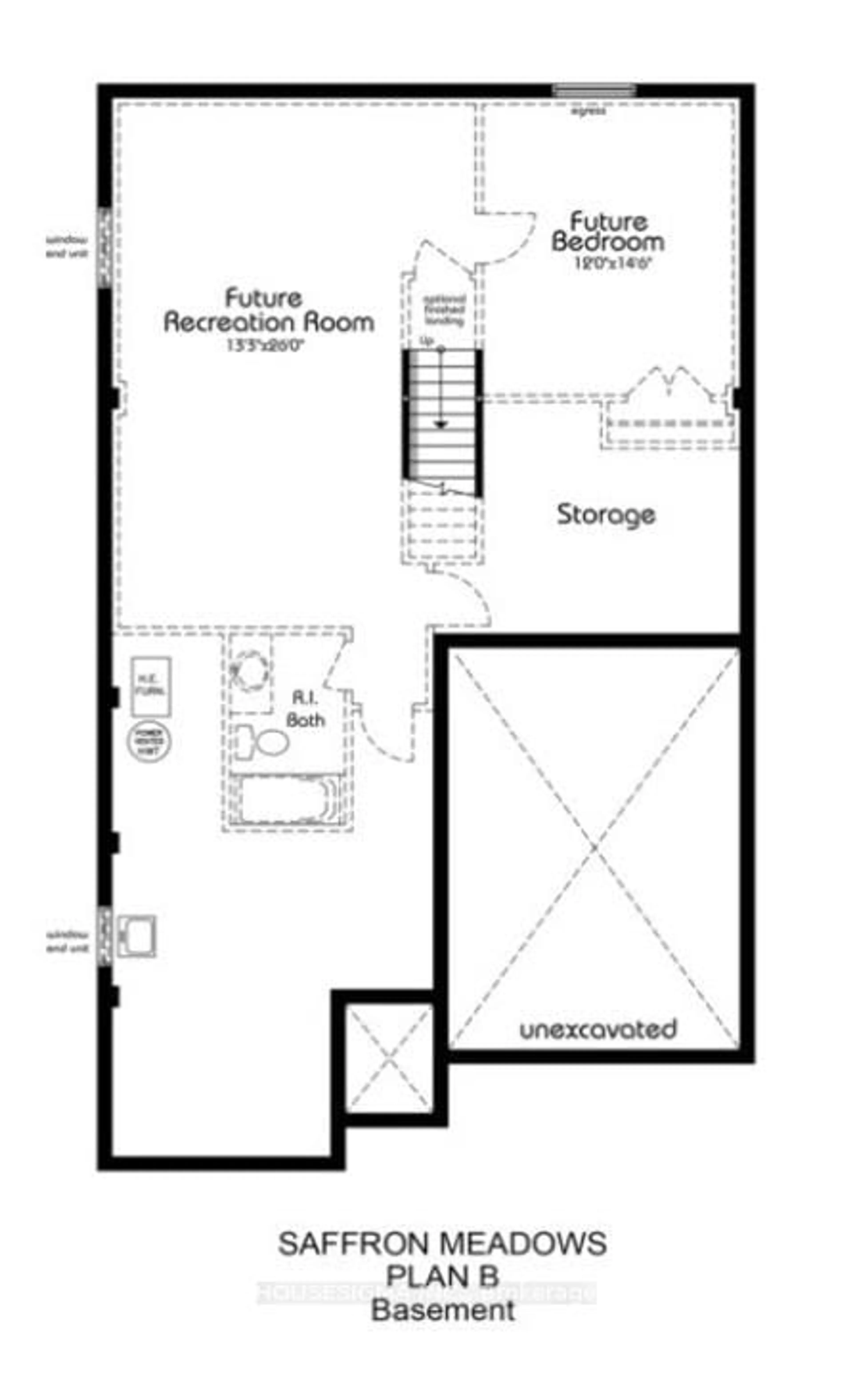 Floor plan for 180 Port Robinson Rd #26, Pelham Ontario L0S 1E6