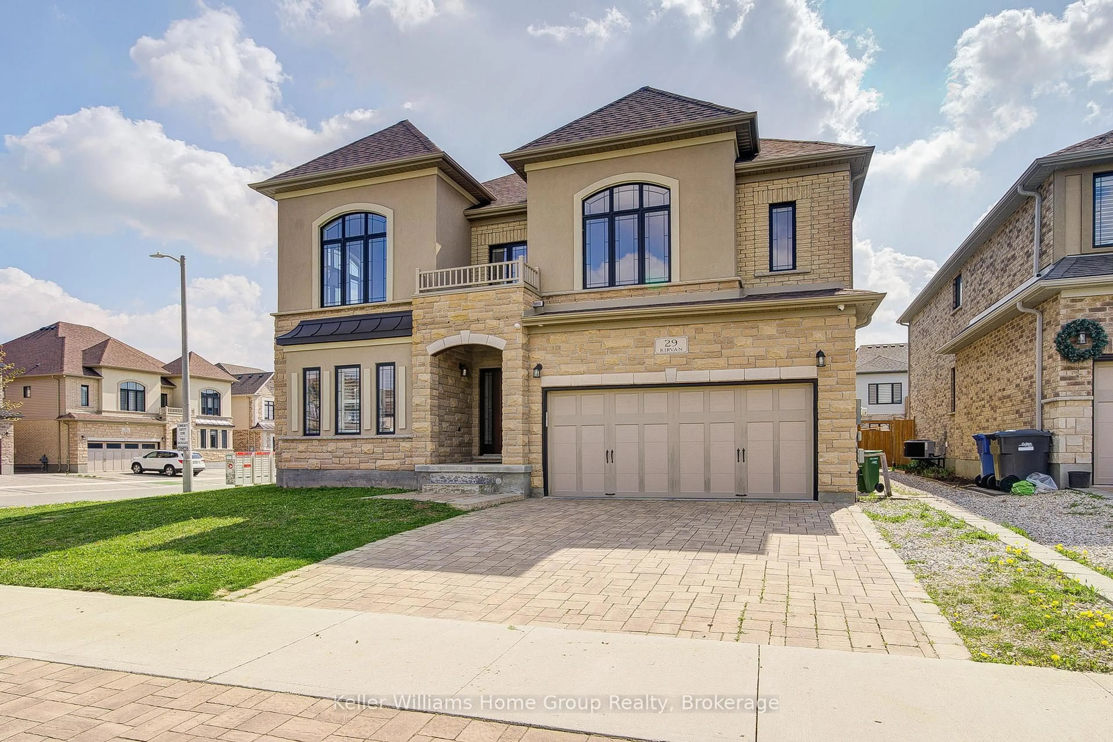 Home with brick exterior material, street for 29 Kirvan Dr, Guelph Ontario N1G 0A8