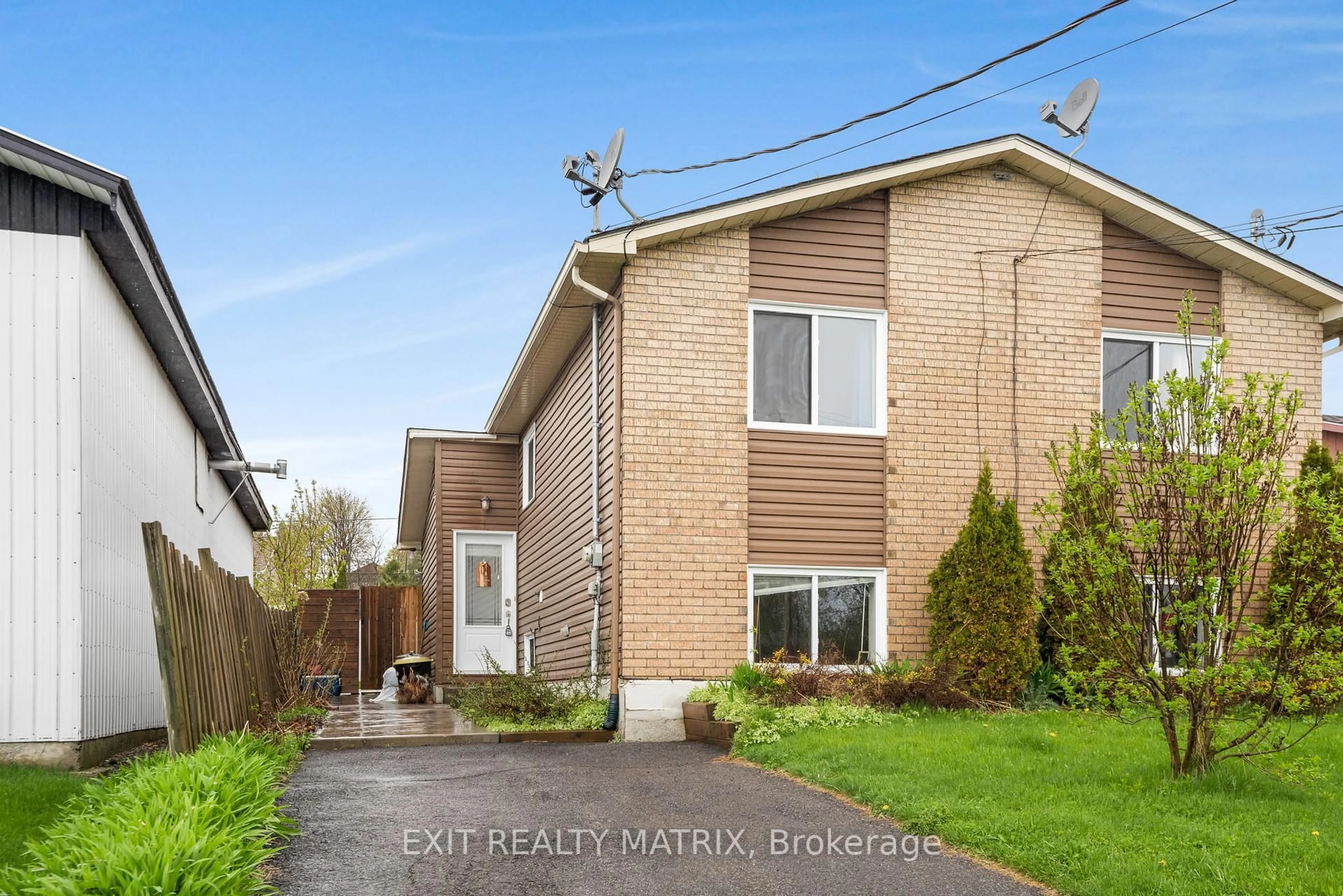 Home with brick exterior material, street for 72 Boyd St #B, Champlain Ontario K0B 1R0