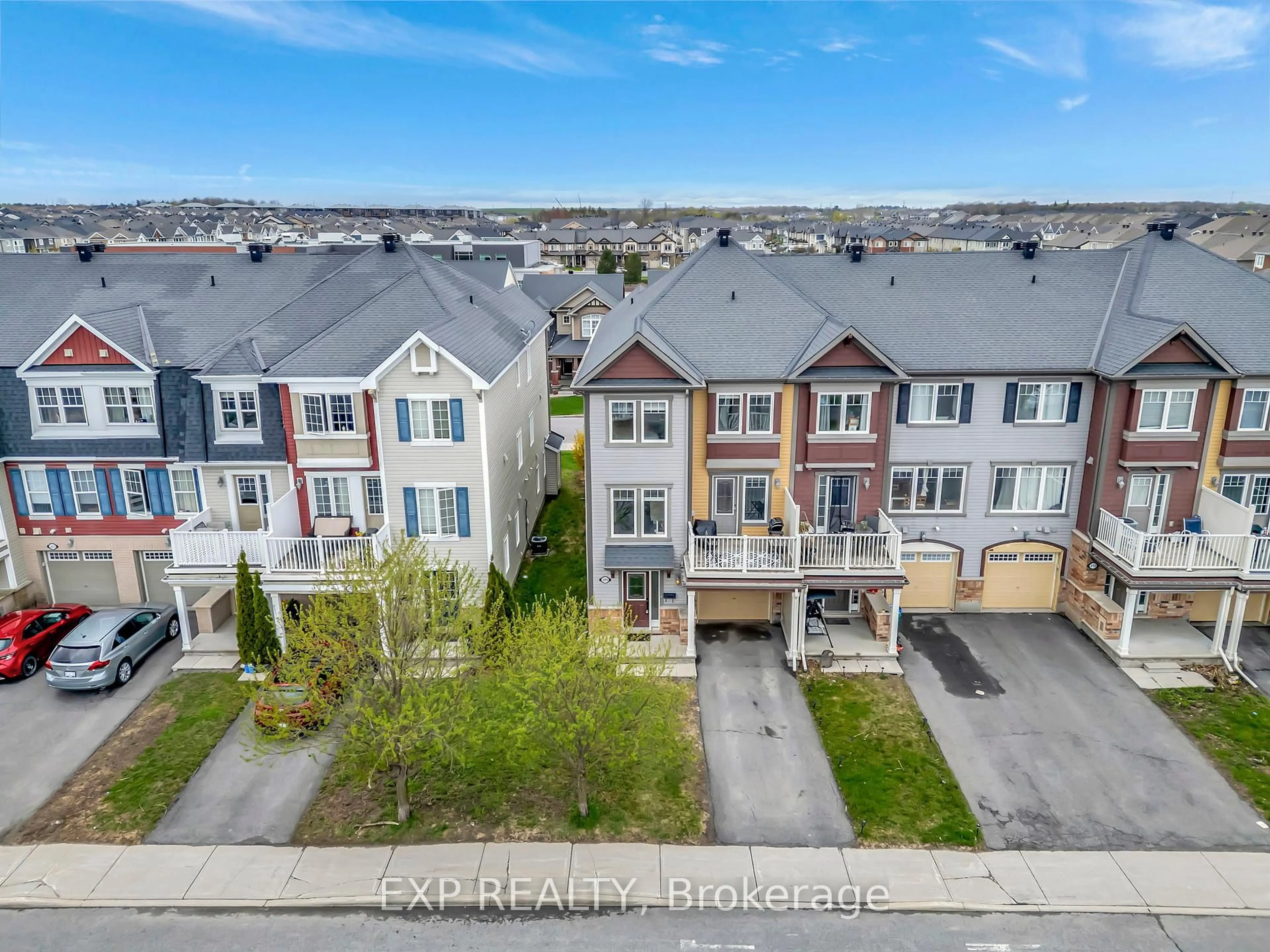 A pic from outside/outdoor area/front of a property/back of a property/a pic from drone, unknown for 209 Andre Audet Ave, Ottawa Ontario K2J 5W7