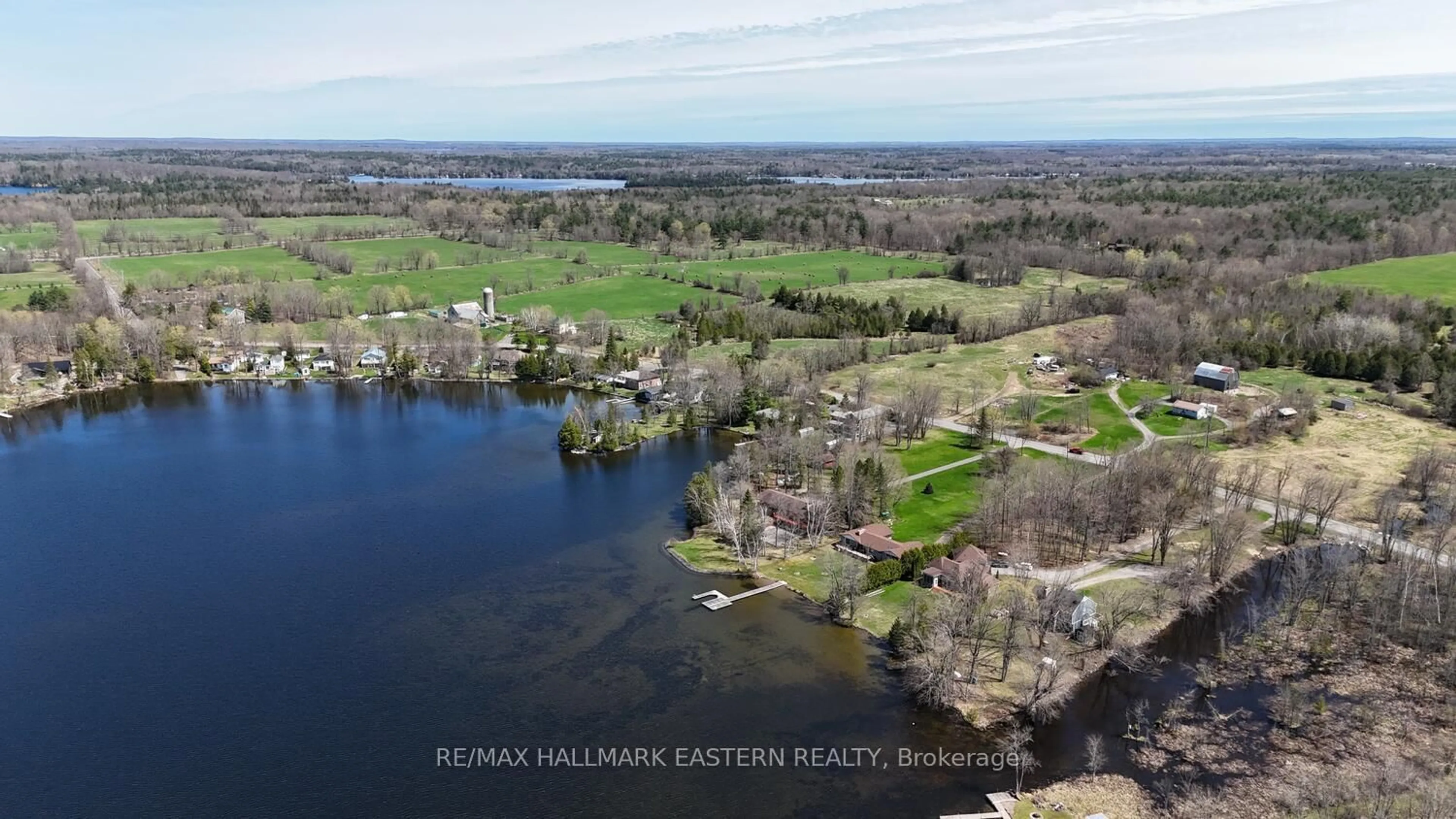 A pic from outside/outdoor area/front of a property/back of a property/a pic from drone, water/lake/river/ocean view for 572 Round Lake Rd, Havelock-Belmont-Methuen Ontario K0L 1Z0
