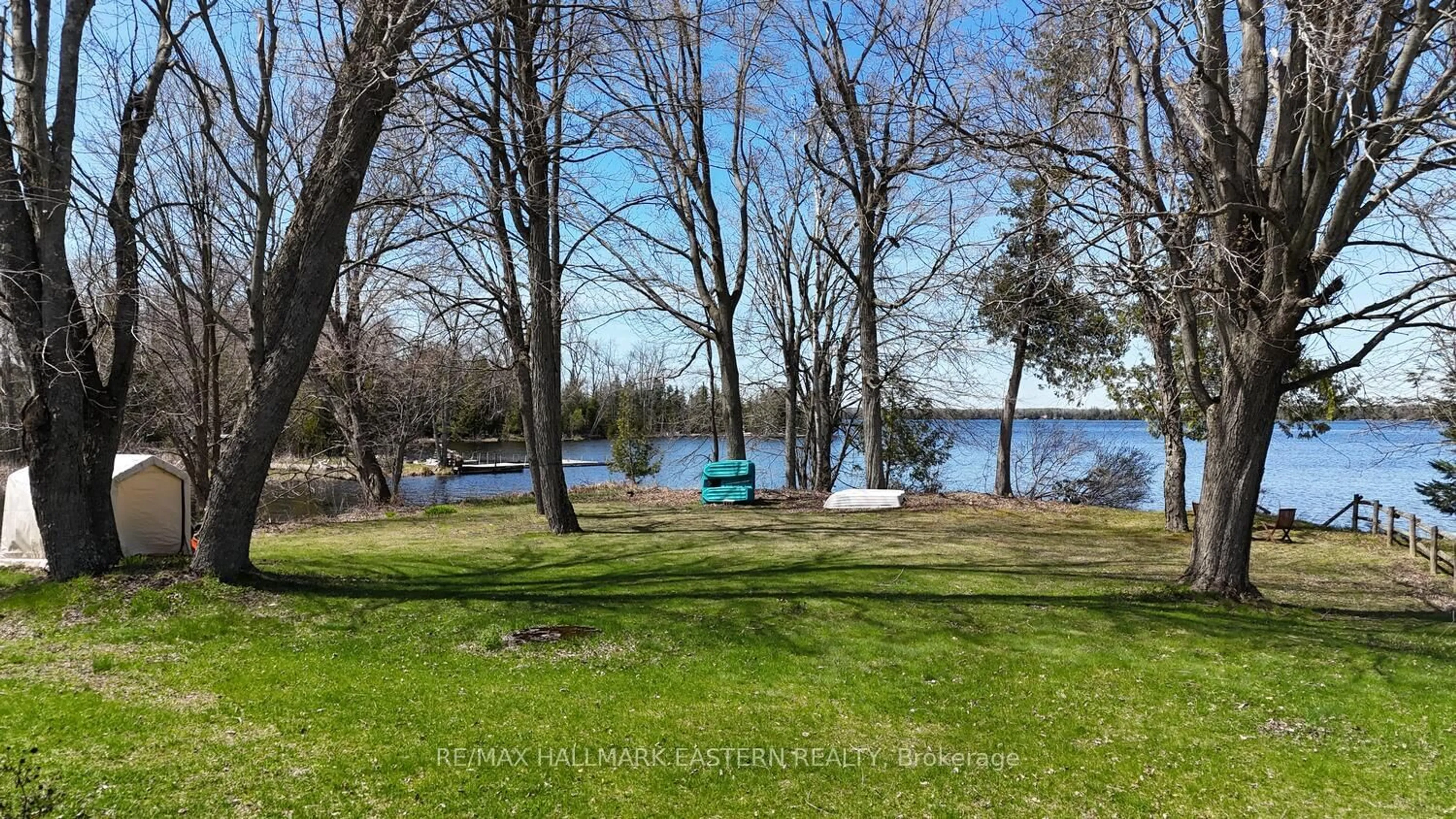 Patio, water/lake/river/ocean view for 572 Round Lake Rd, Havelock-Belmont-Methuen Ontario K0L 1Z0