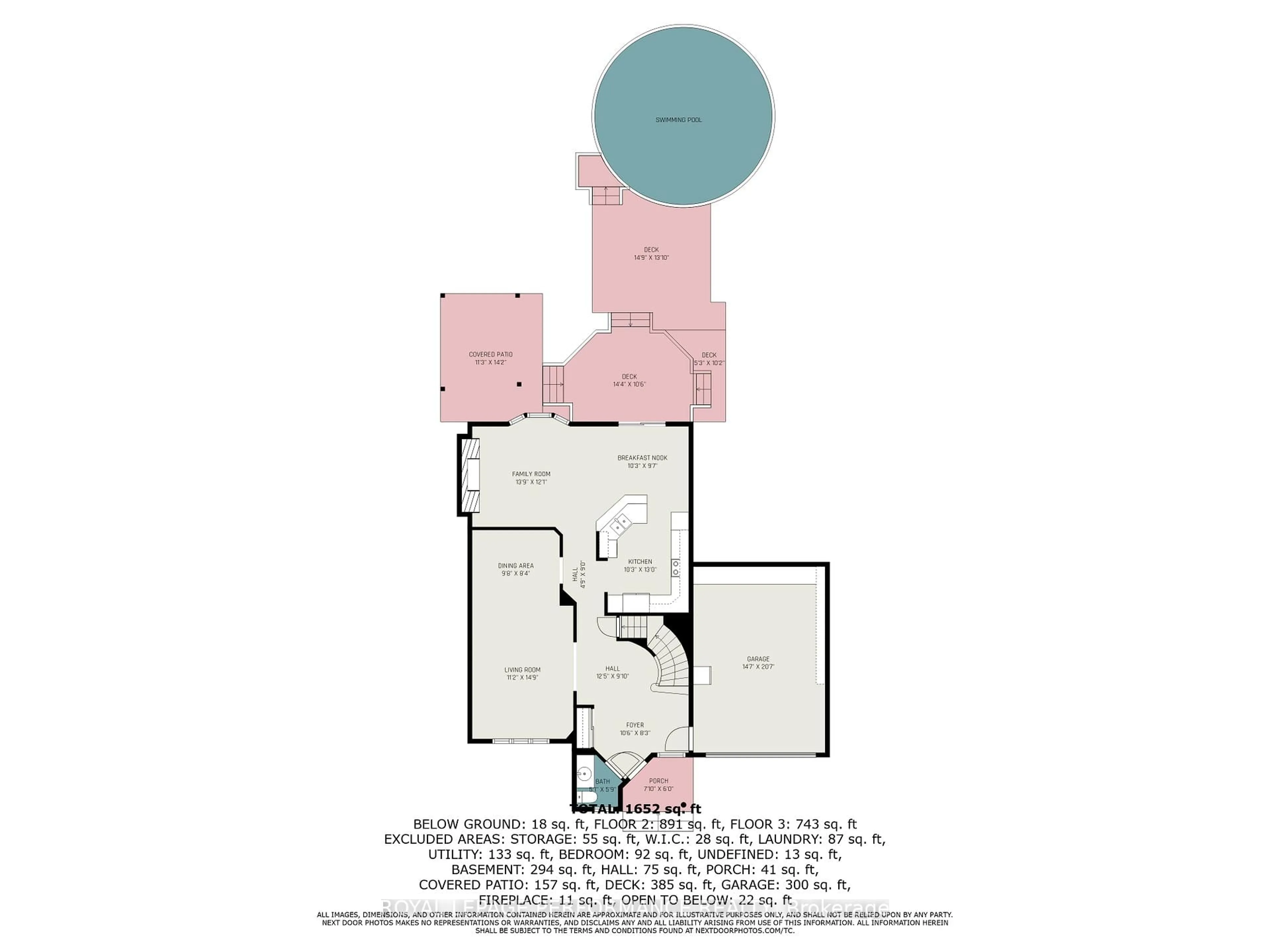 Floor plan for 24 La Citadelle St, Russell Ontario K0A 1W0