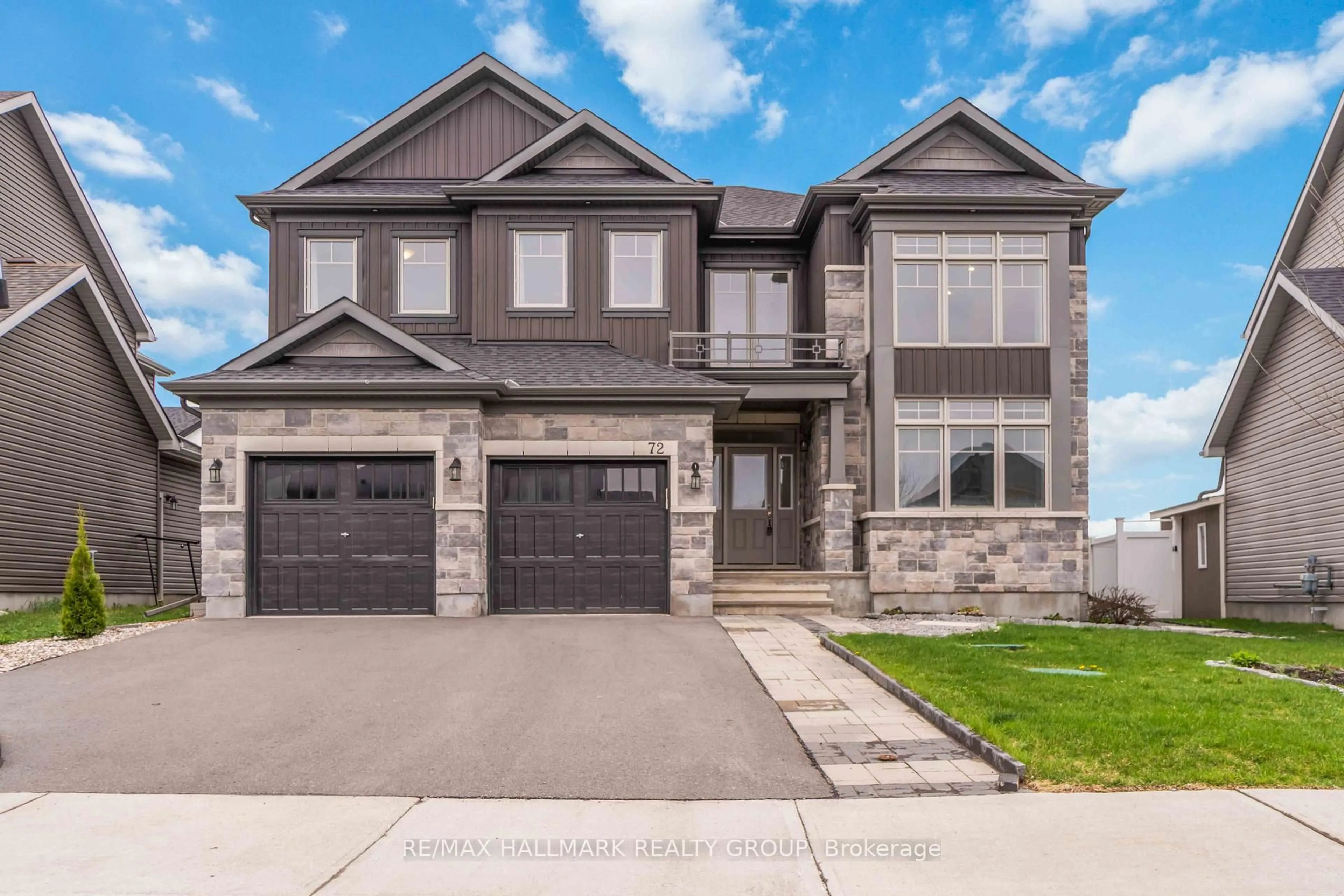 Home with brick exterior material, street for 72 Wingover Private, Carp Ontario K0A 1L0