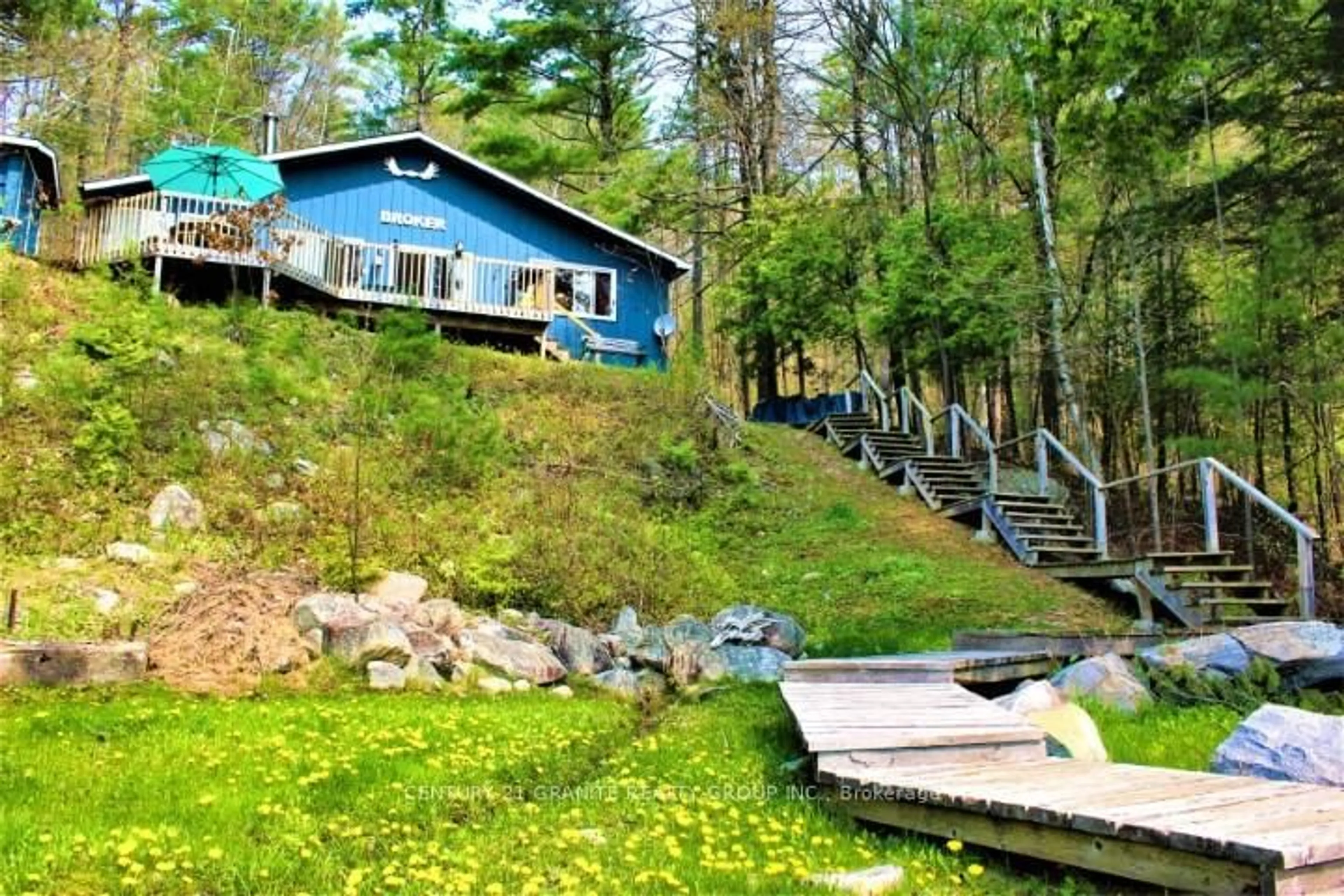 Patio, water/lake/river/ocean view for 2807 Mackie Lake N/A, Ompah Ontario K0H 2J0