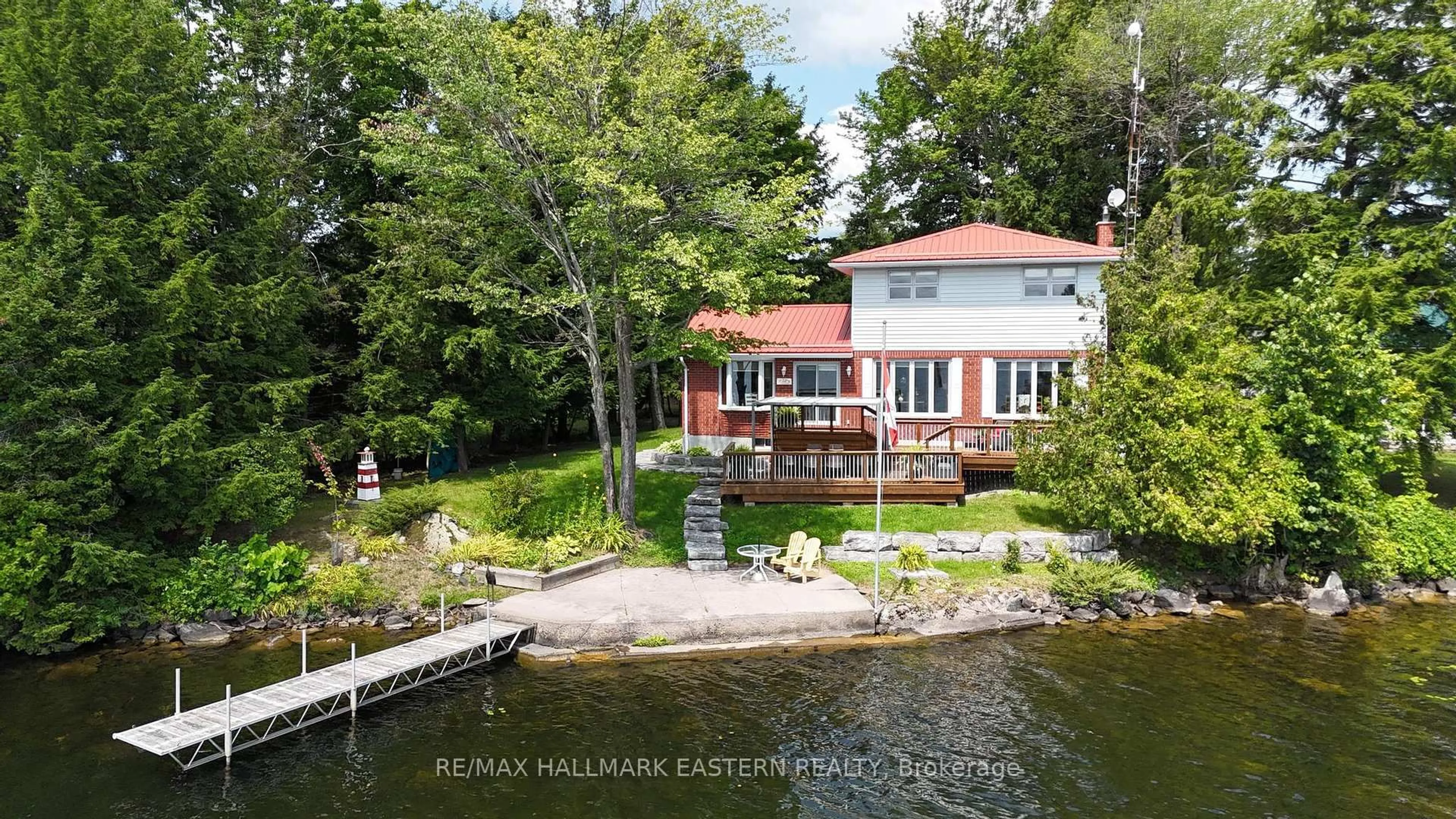 A pic from outside/outdoor area/front of a property/back of a property/a pic from drone, water/lake/river/ocean view for 39 Fire Route 50 N/A, Havelock-Belmont-Methuen Ontario K0L 1Z0
