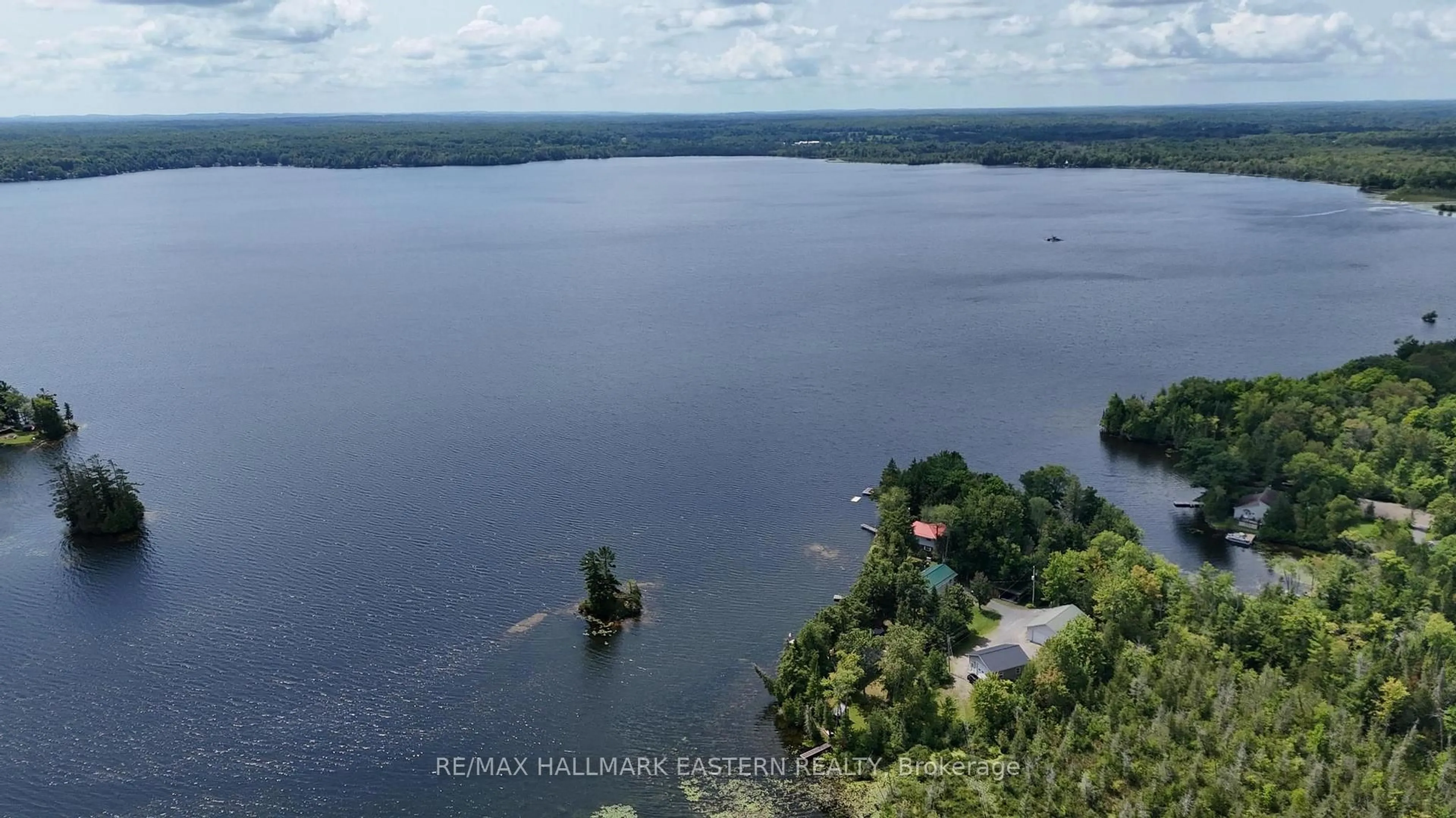 A pic from outside/outdoor area/front of a property/back of a property/a pic from drone, water/lake/river/ocean view for 39 Fire Route 50 N/A, Havelock-Belmont-Methuen Ontario K0L 1Z0