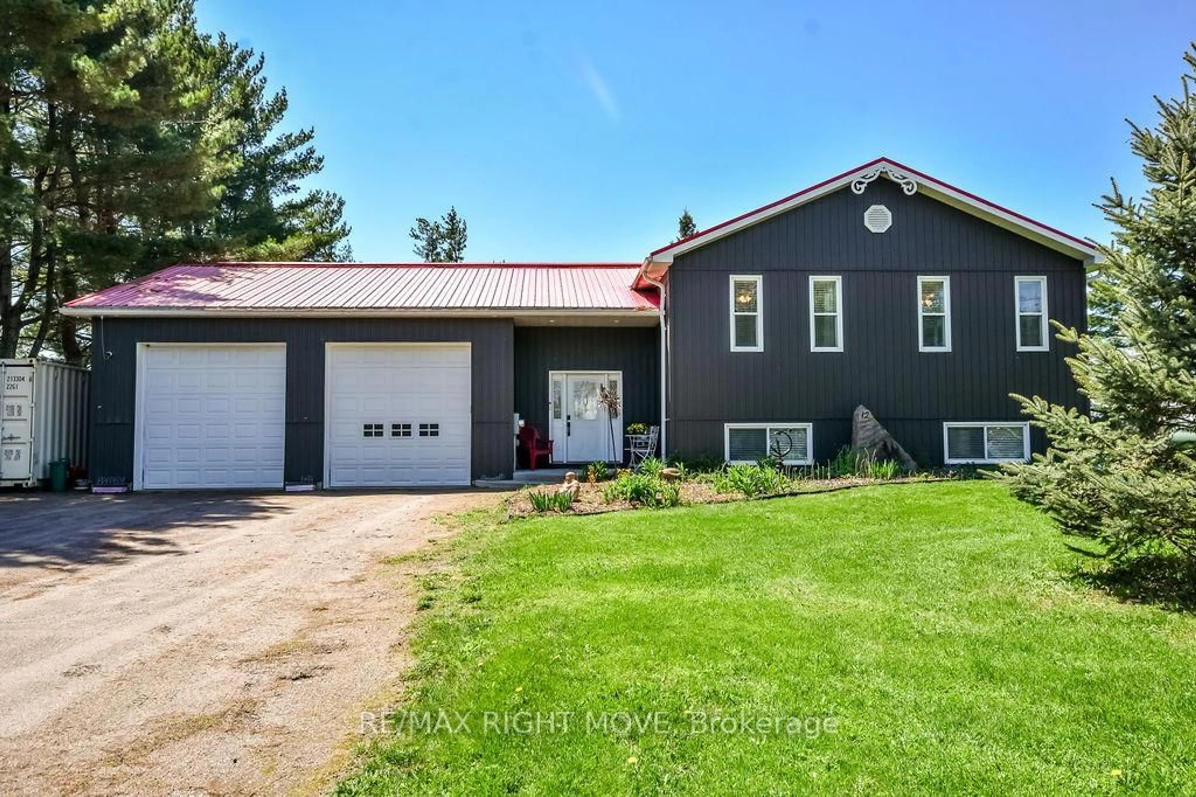 A pic from outside/outdoor area/front of a property/back of a property/a pic from drone, street for 12 Fulsom Cres, Kawartha Lakes Ontario L3V 6H5