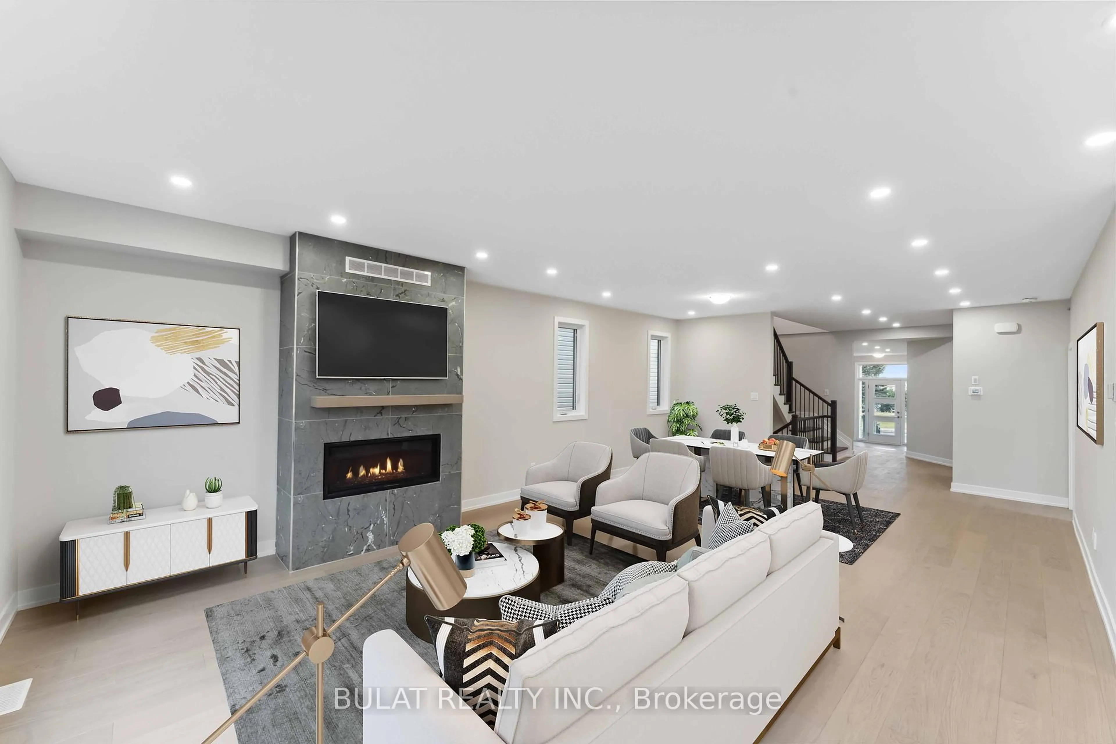 Living room with furniture, unknown for 1357 Kitchener Ave, Ottawa Ontario K1V 6W1