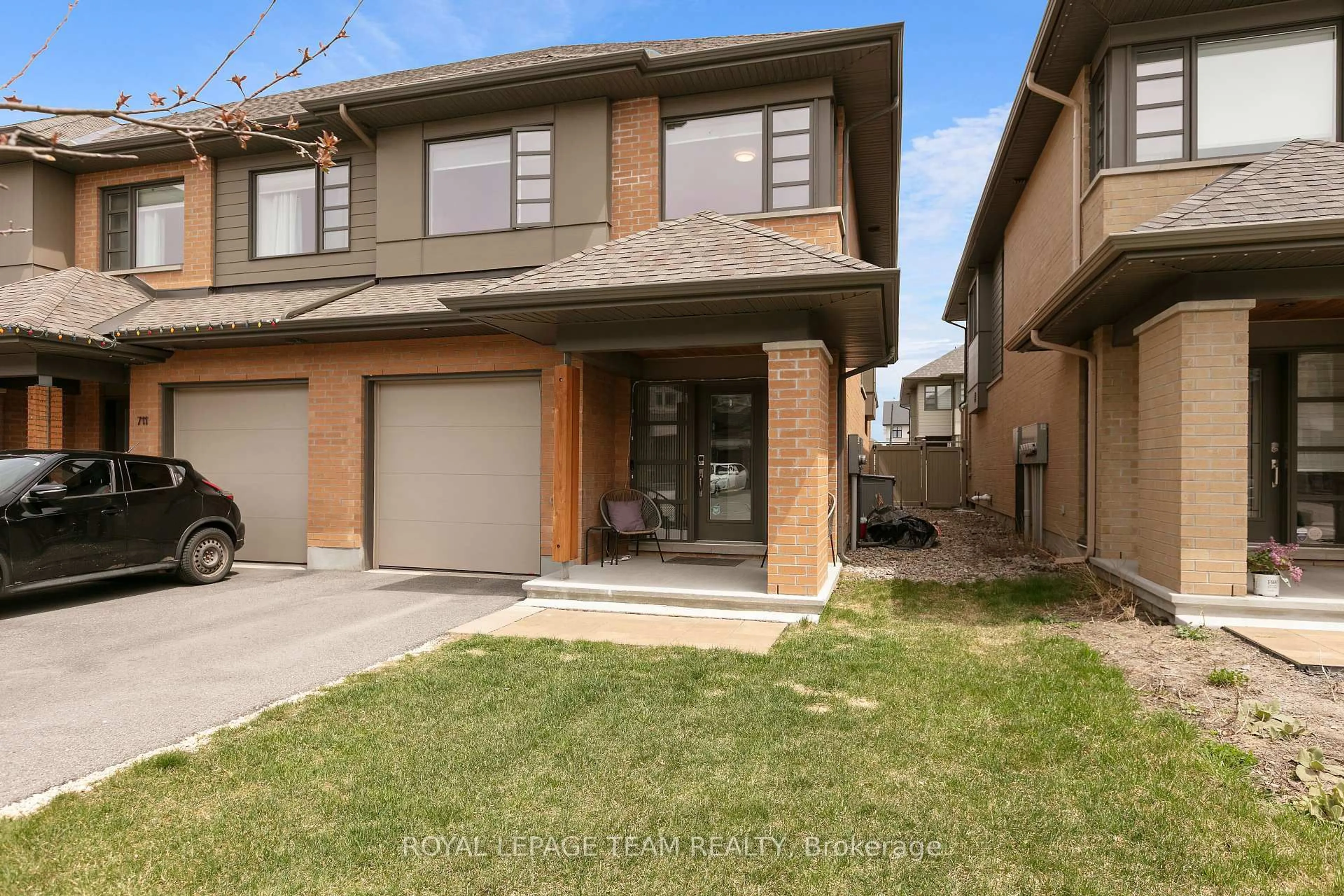Home with brick exterior material, street for 713 Guardian Grve, Ottawa Ontario K4M 0E2