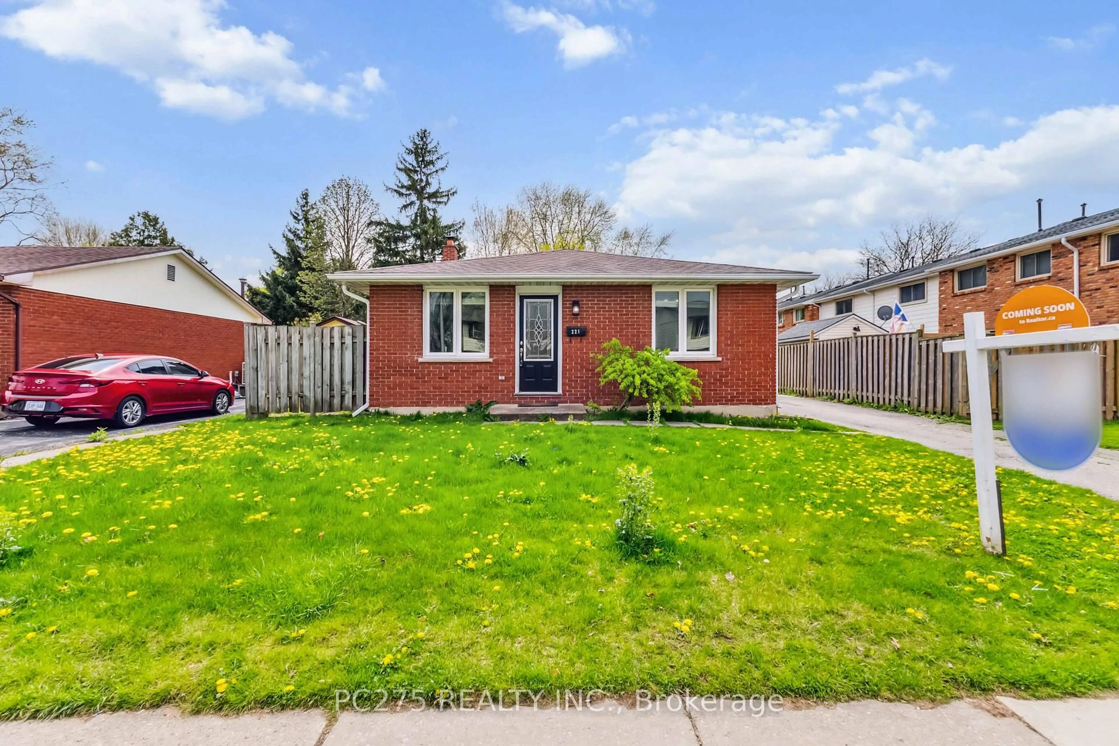 Home with vinyl exterior material, street for 221 Admiral Dr, London East Ontario N5V 1H9