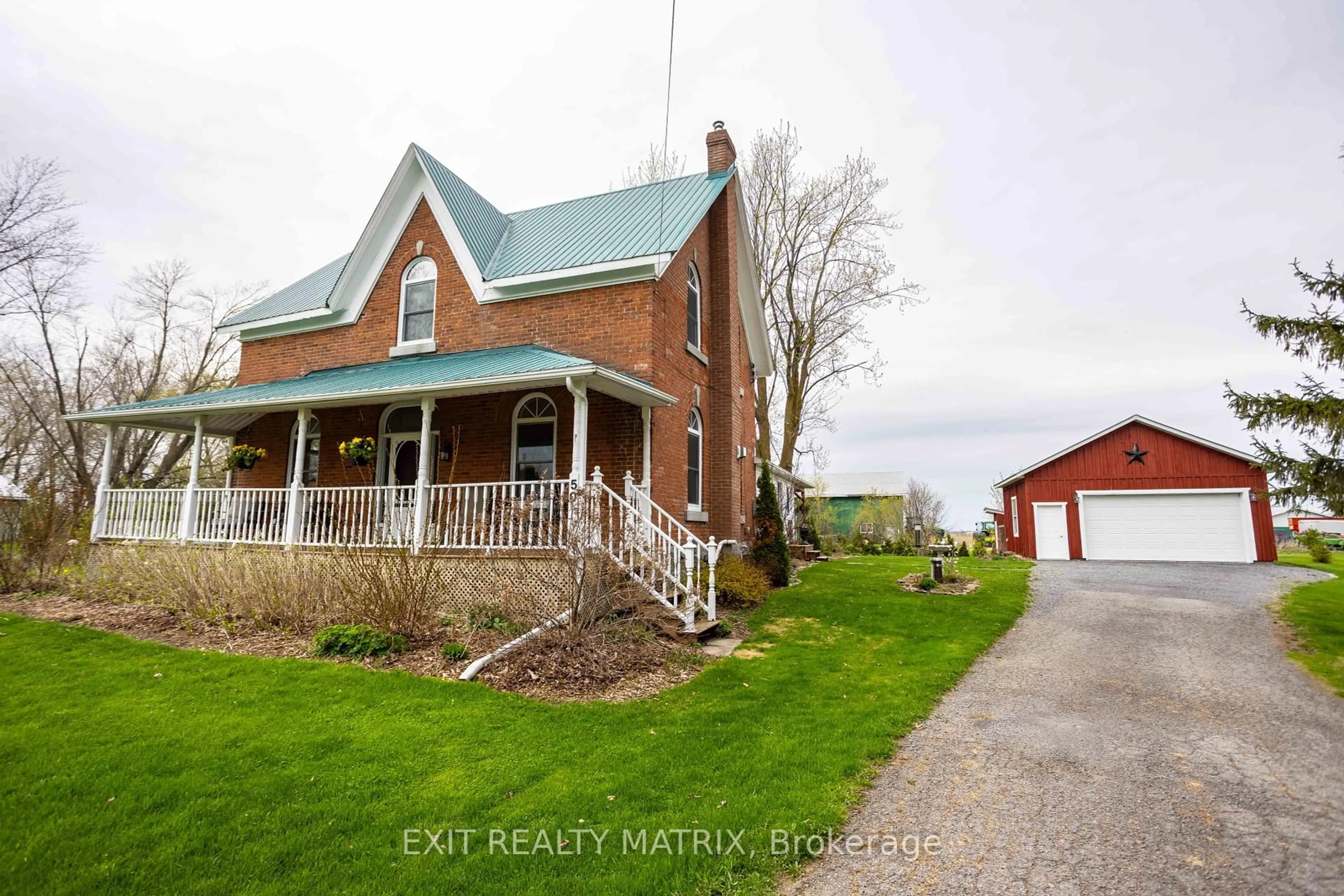 A pic from outside/outdoor area/front of a property/back of a property/a pic from drone, unknown for 50 Morewood Main St, North Dundas Ontario K0A 2R0