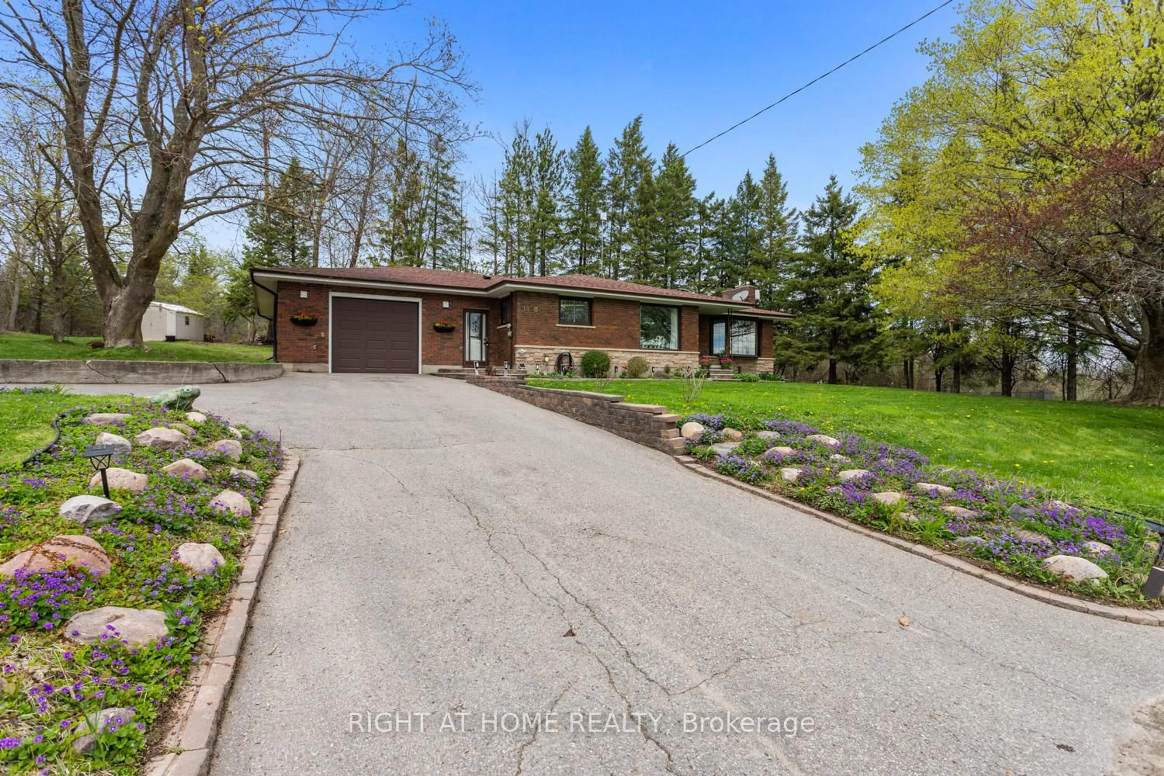 A pic from outside/outdoor area/front of a property/back of a property/a pic from drone, street for 1480 SHARPE Line, Cavan Monaghan Ontario L0A 1C0