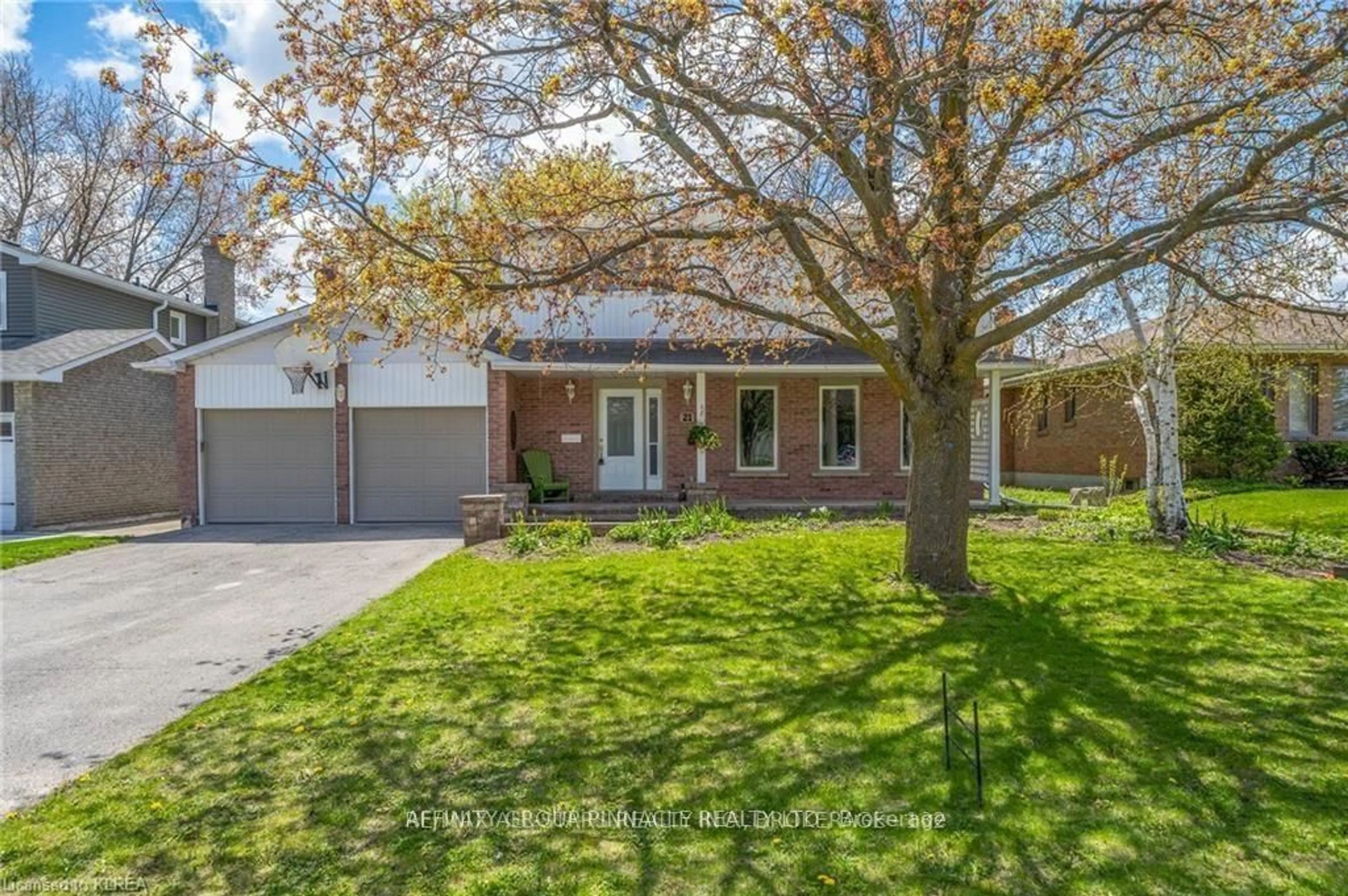 Home with brick exterior material, street for 21 McDonagh Dr, Kawartha Lakes Ontario K9V 5A9