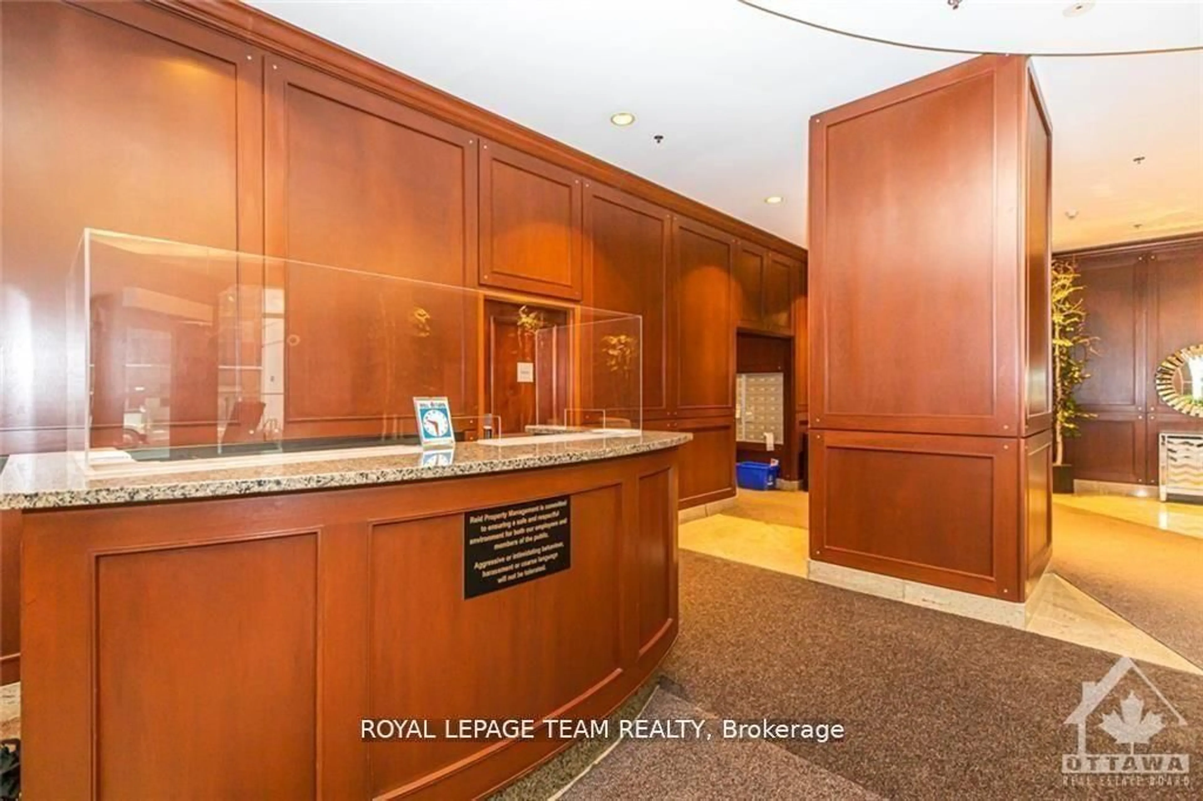 Lobby for 234 Rideau St #205, Ottawa Ontario K1N 0A9