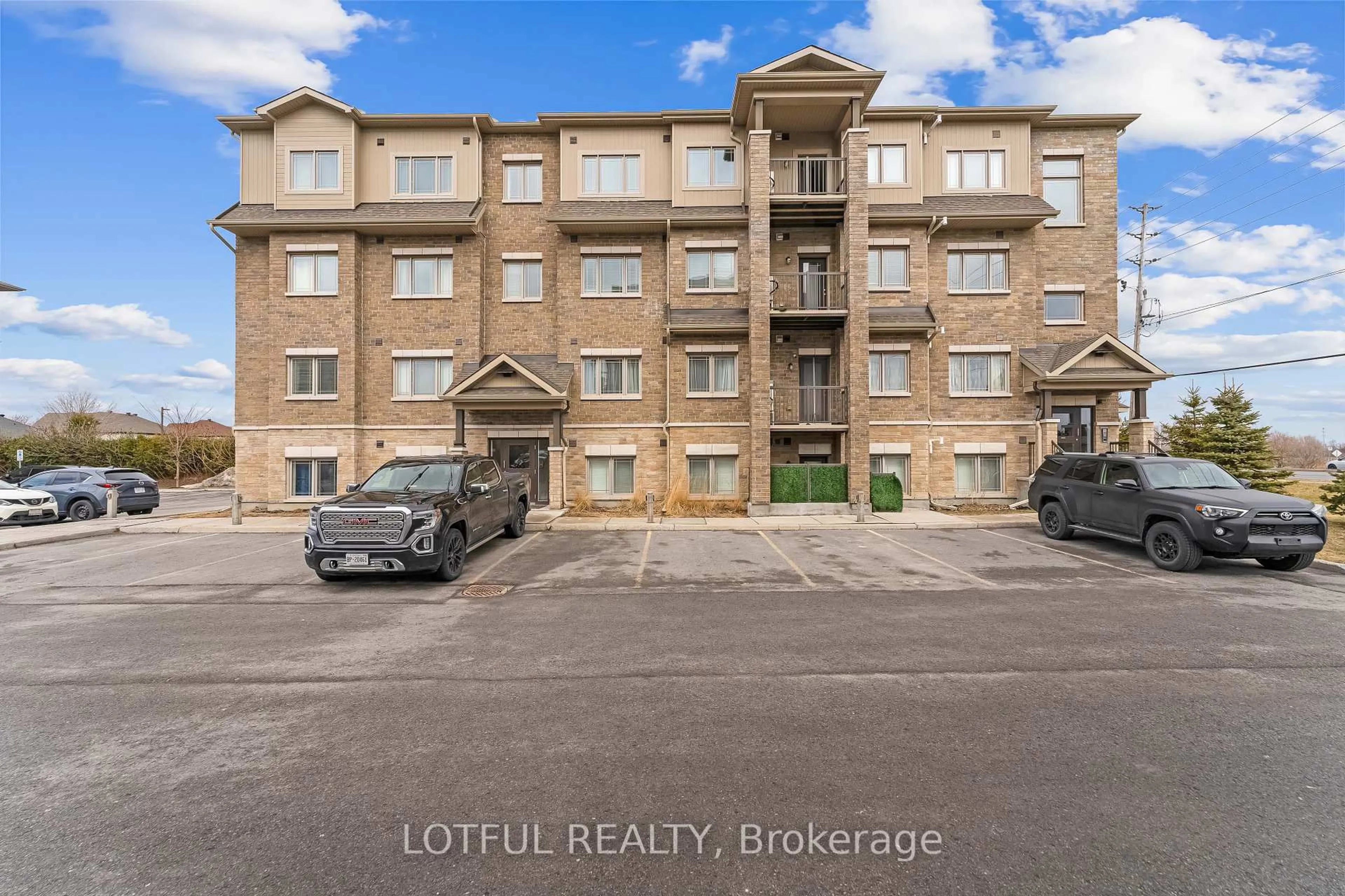 A pic from outside/outdoor area/front of a property/back of a property/a pic from drone, building for 365 Tribeca Private N/A #10, Ottawa Ontario K2J 6B4