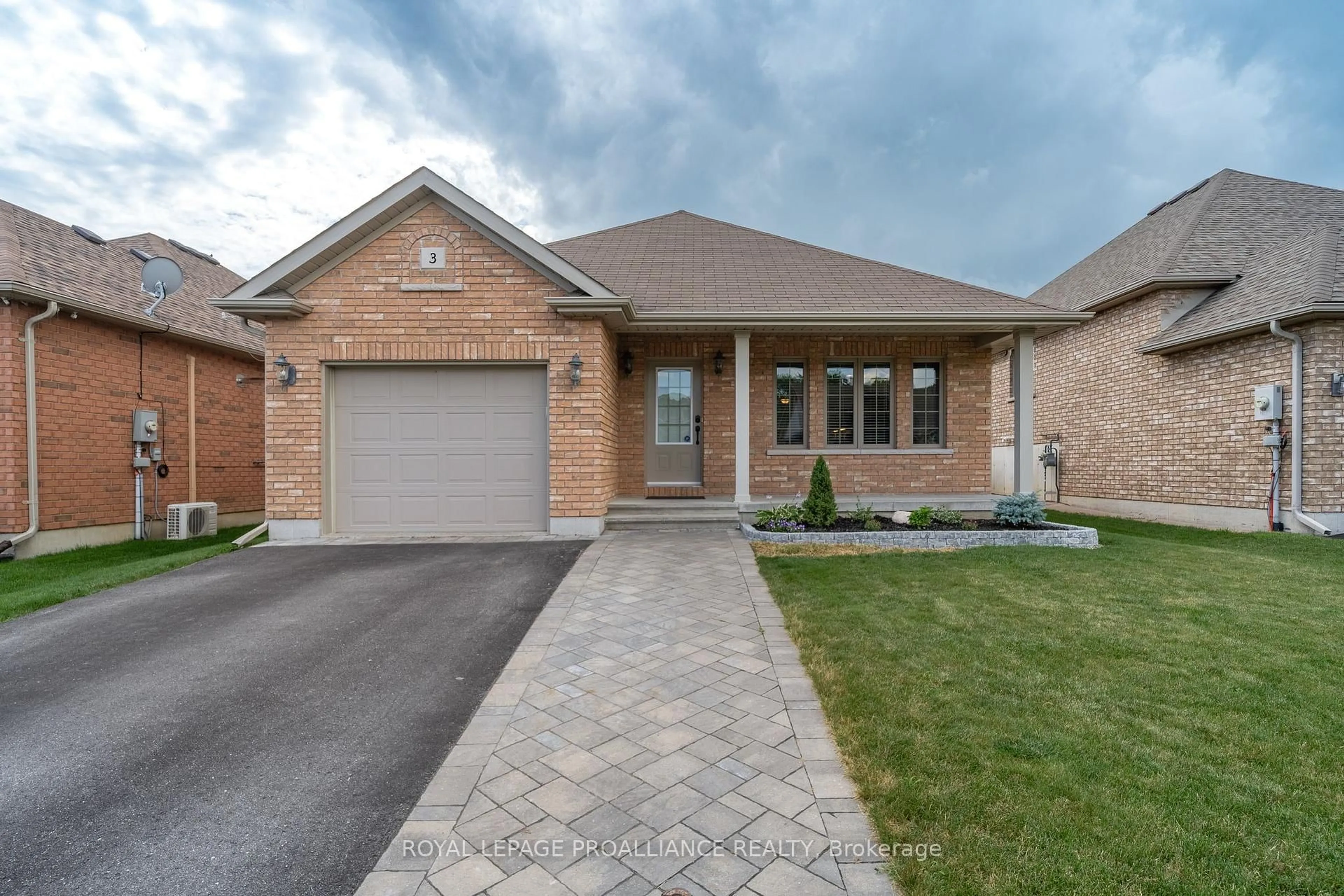 Home with brick exterior material, street for 3 Barnett St, Belleville Ontario K8N 0M1