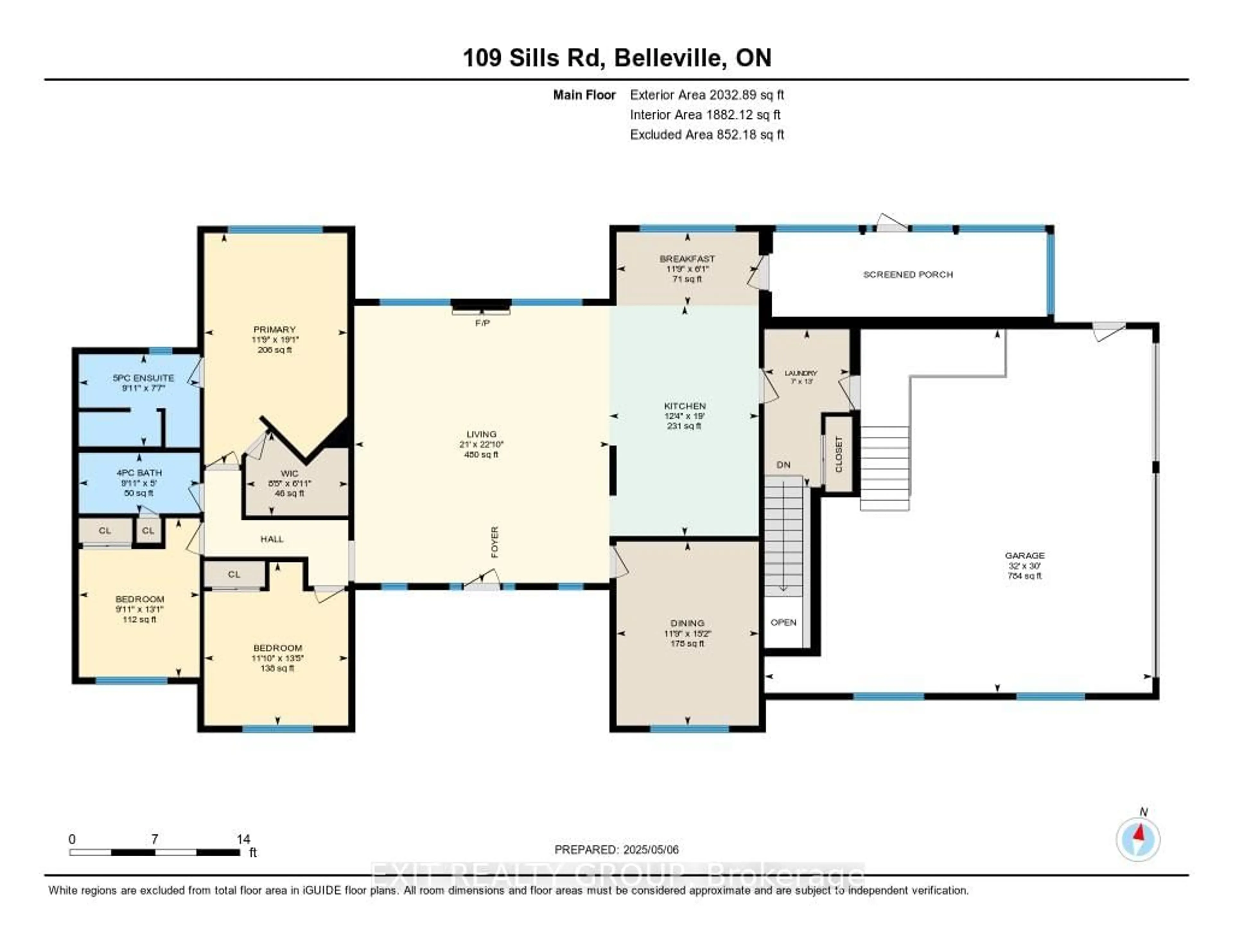 Floor plan for 109 Sills Rd, Belleville Ontario K0K 2V0