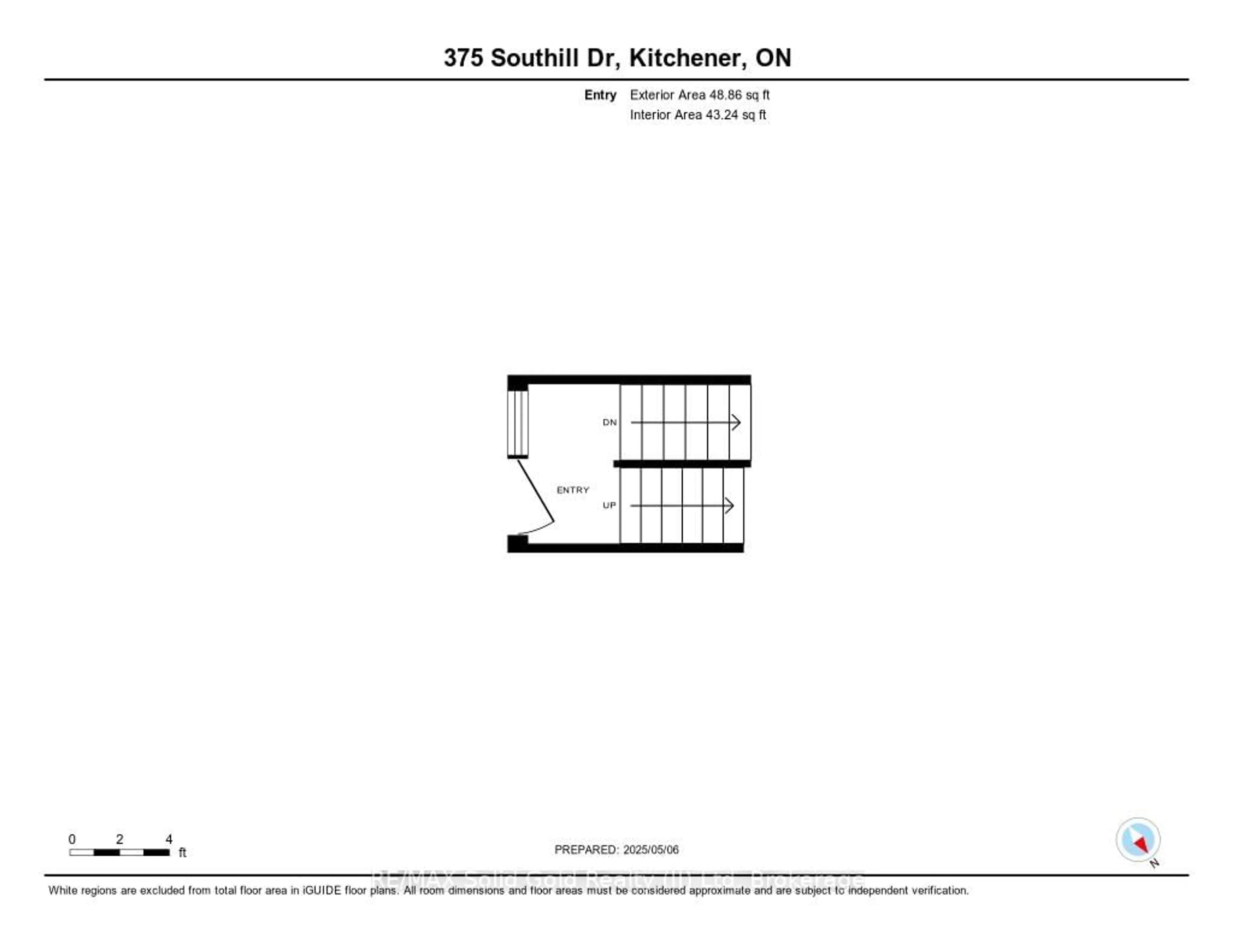 Floor plan for 375 Southill Dr, Kitchener Ontario N2A 2R2