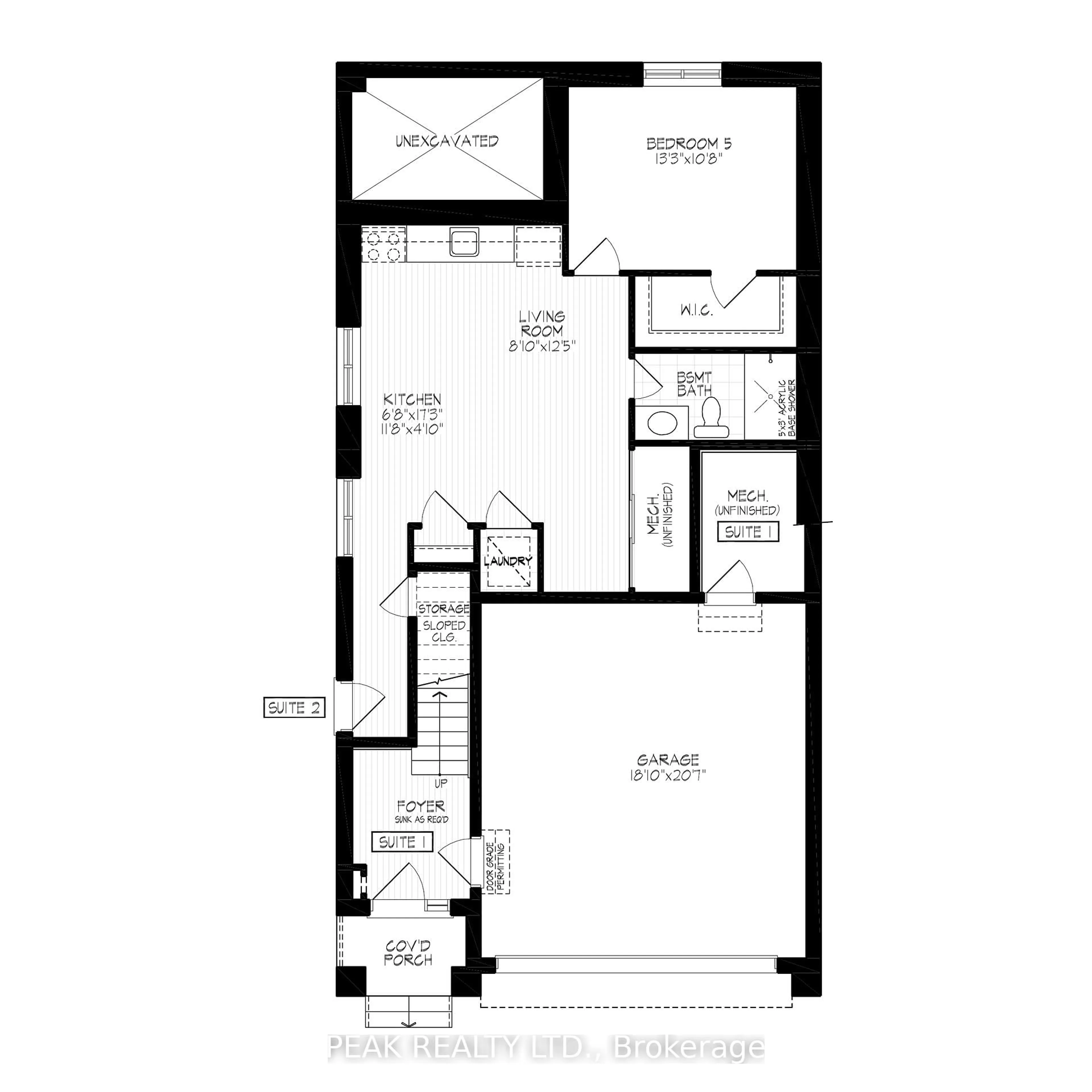 Floor plan for 715 Autumn Willow Dr, Waterloo Ontario N2V 0H8