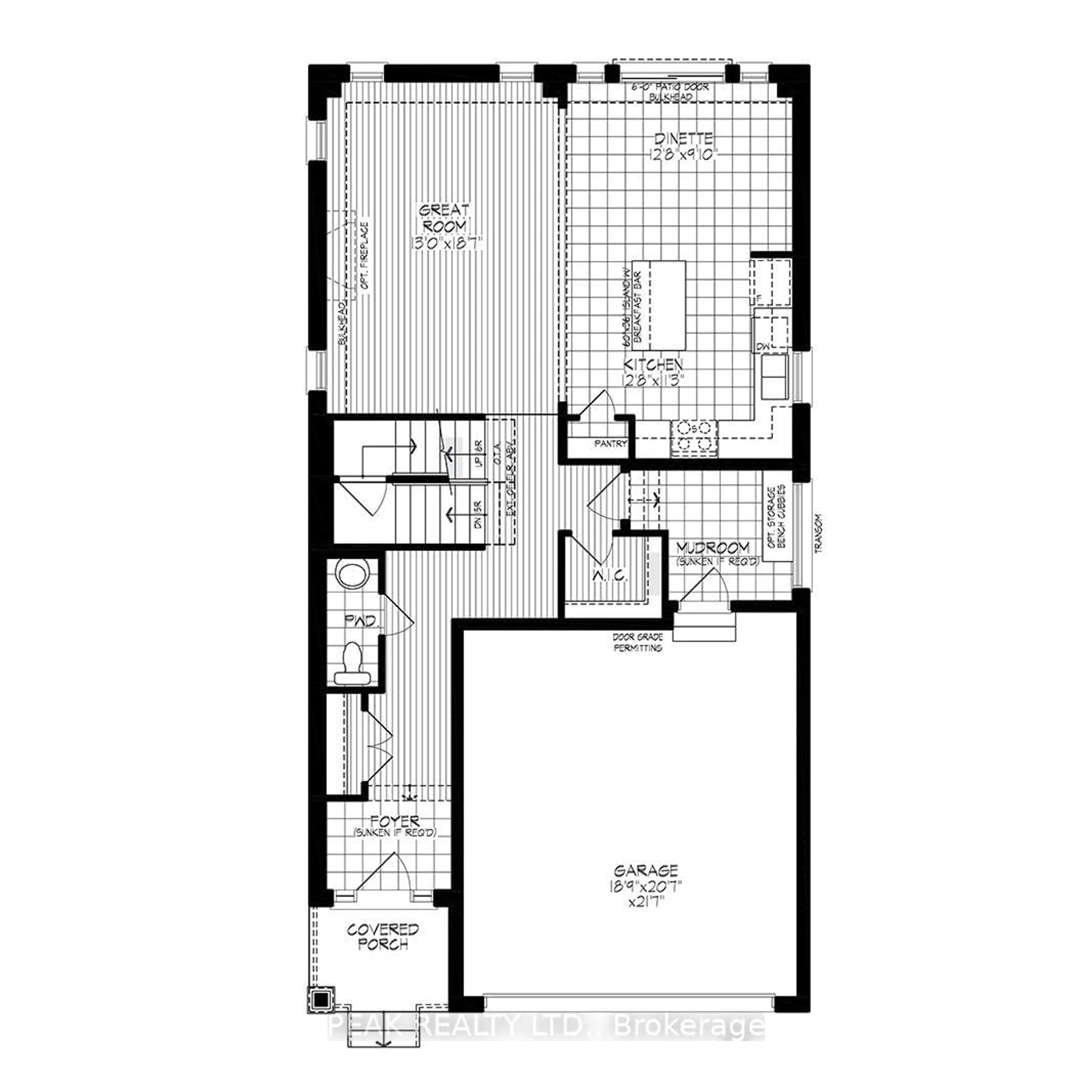 Floor plan for 342 Canada Plum St, Waterloo Ontario N2V 0H8