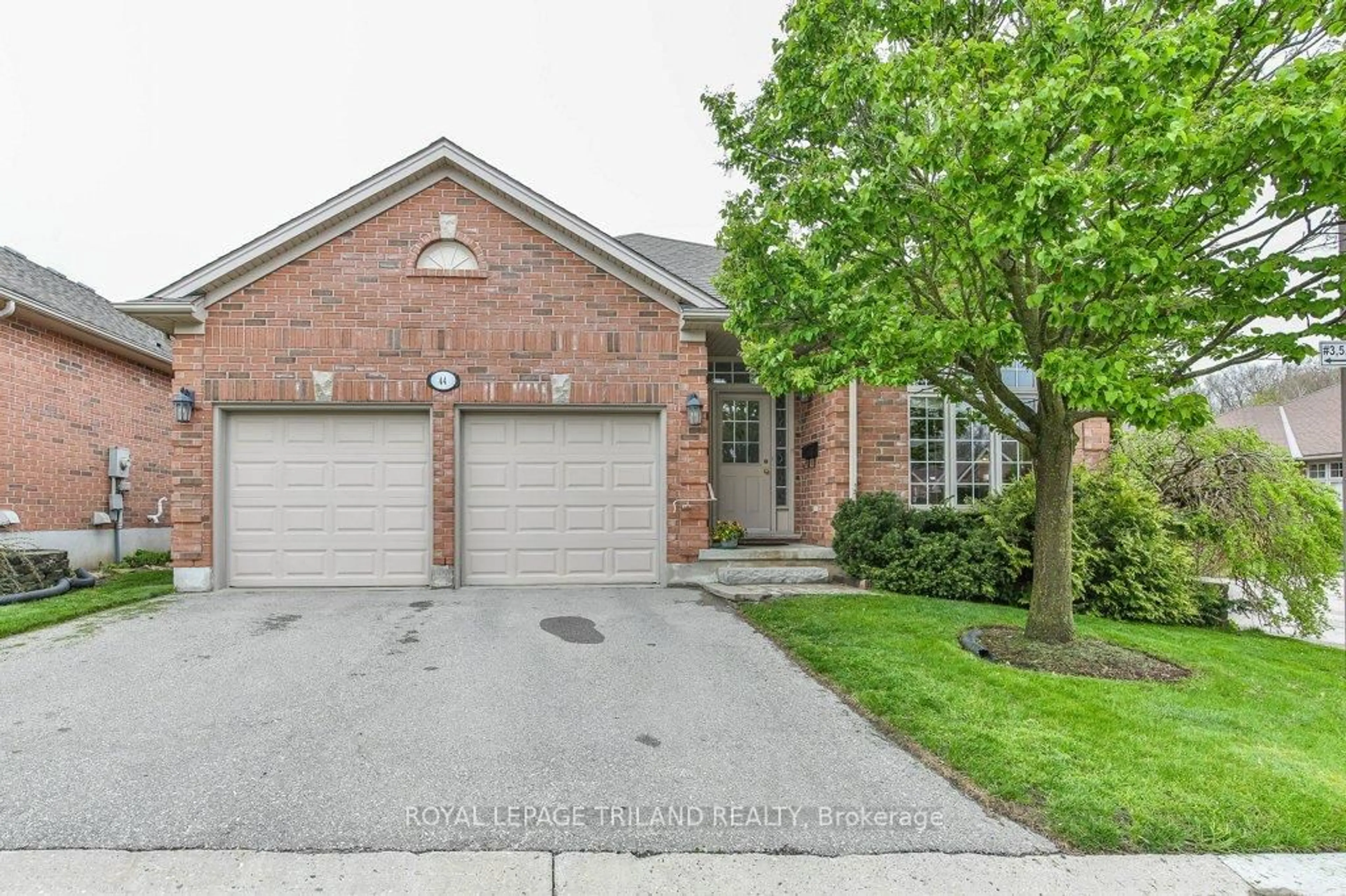 Home with brick exterior material, street for 14 CADEAU Terr #44, London South Ontario N6K 4X5