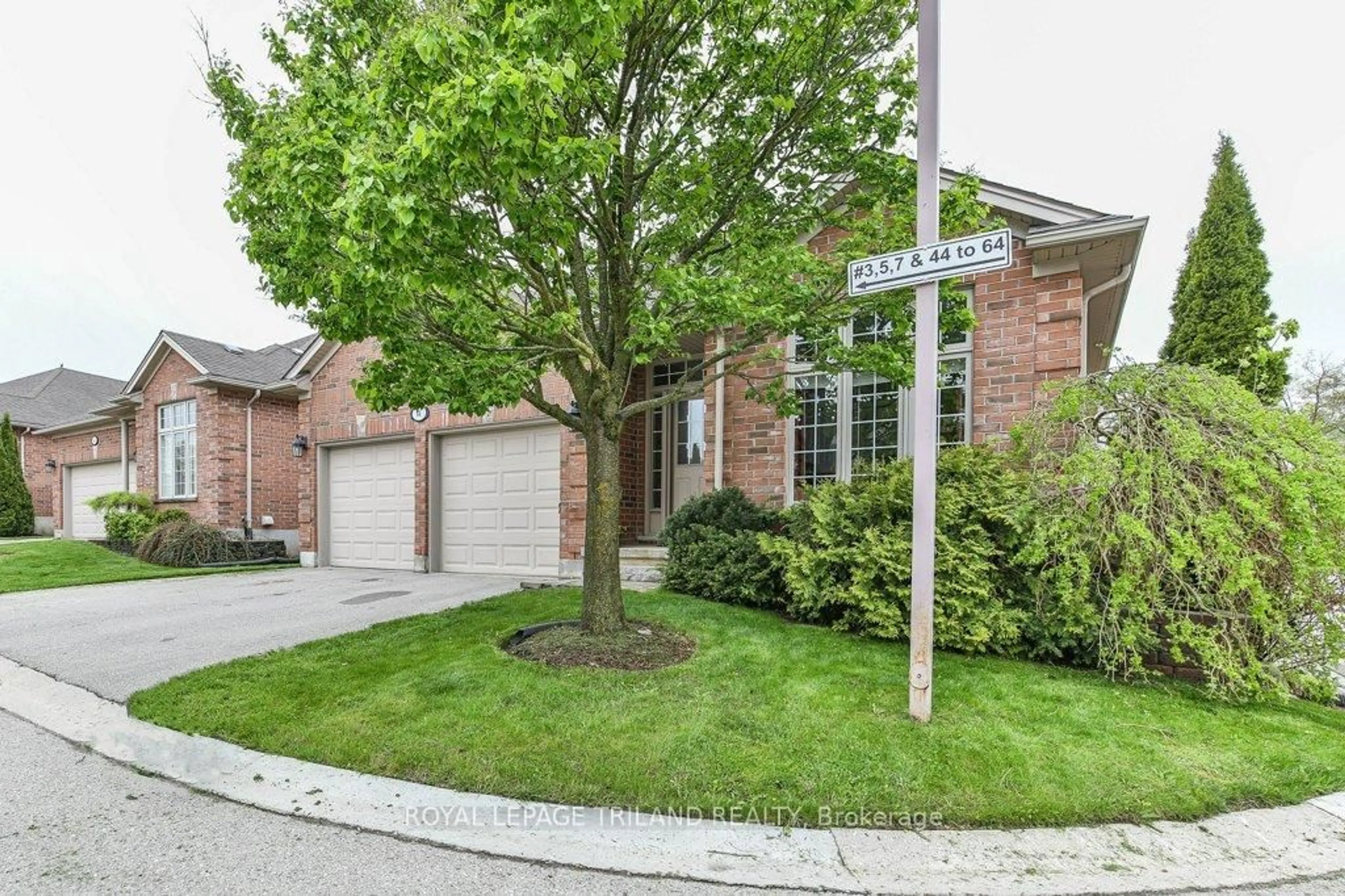 Home with brick exterior material, street for 14 CADEAU Terr #44, London South Ontario N6K 4X5