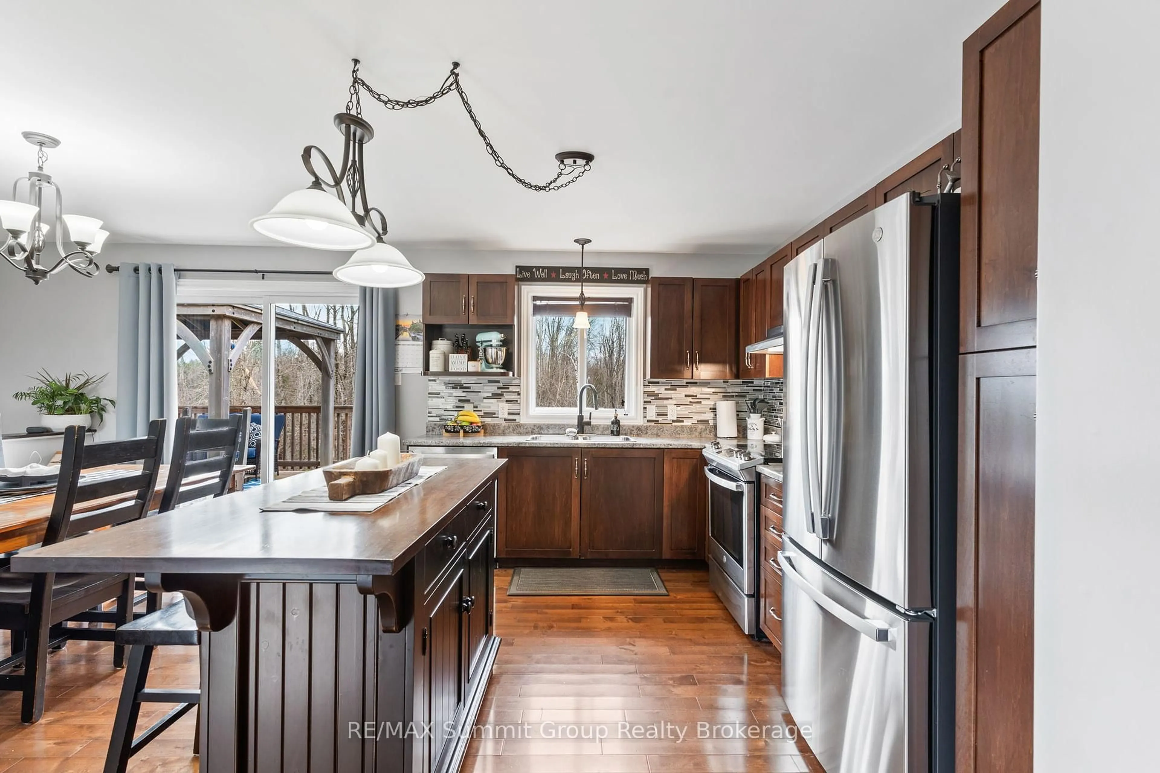 Open concept kitchen, unknown for 429528 8th Concession B N/A, Grey Highlands Ontario N0C 1M0