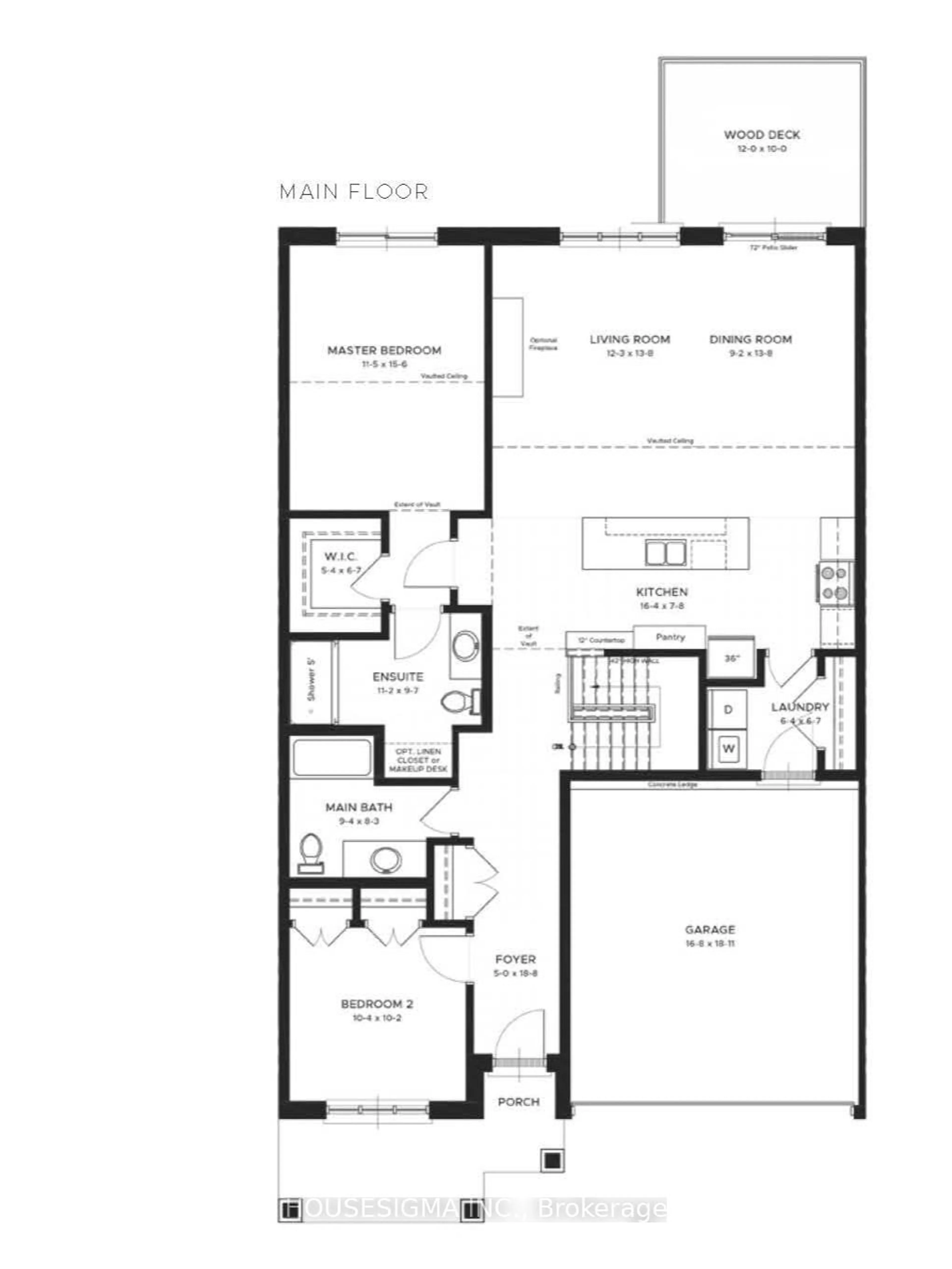 Floor plan for 2250 Buroak Dr #123, London North Ontario N6G 0N7