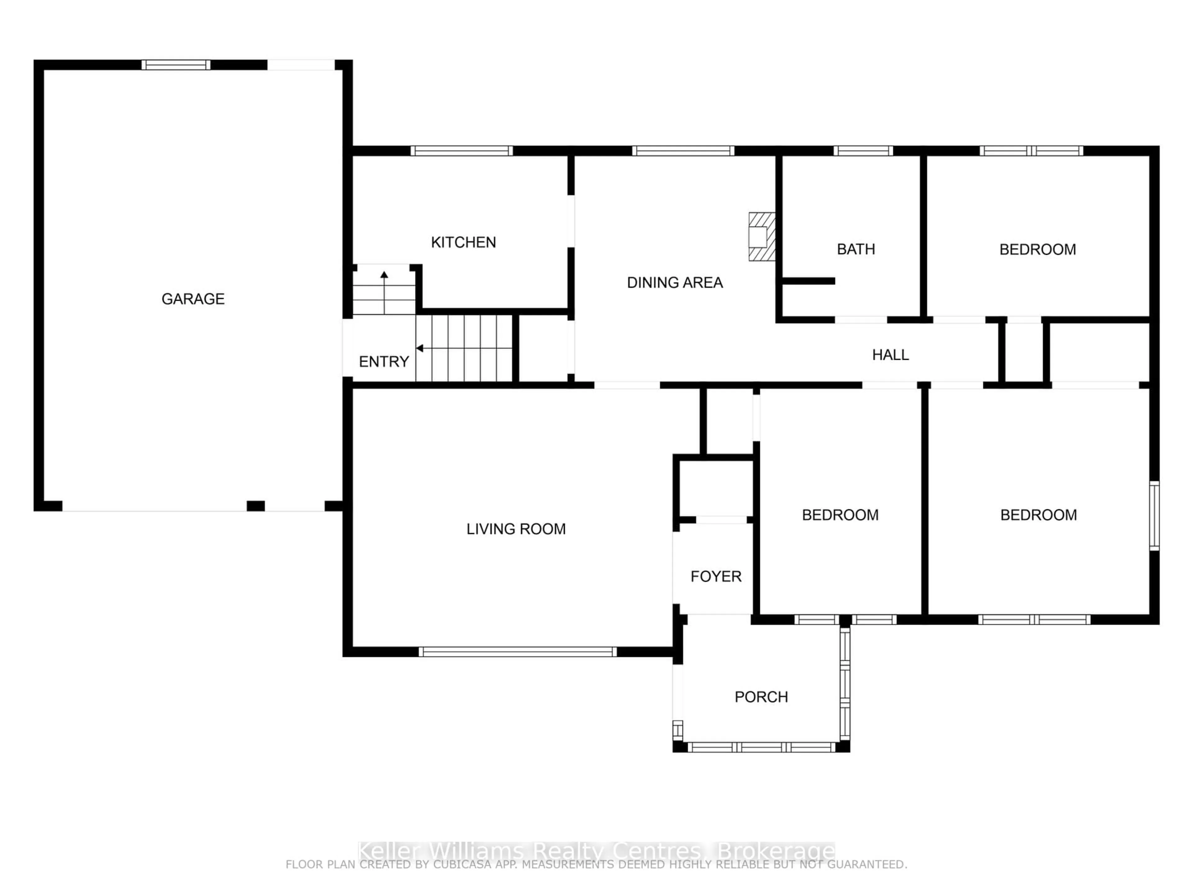 Floor plan for 598 13th Ave, Hanover Ontario N4N 2X1