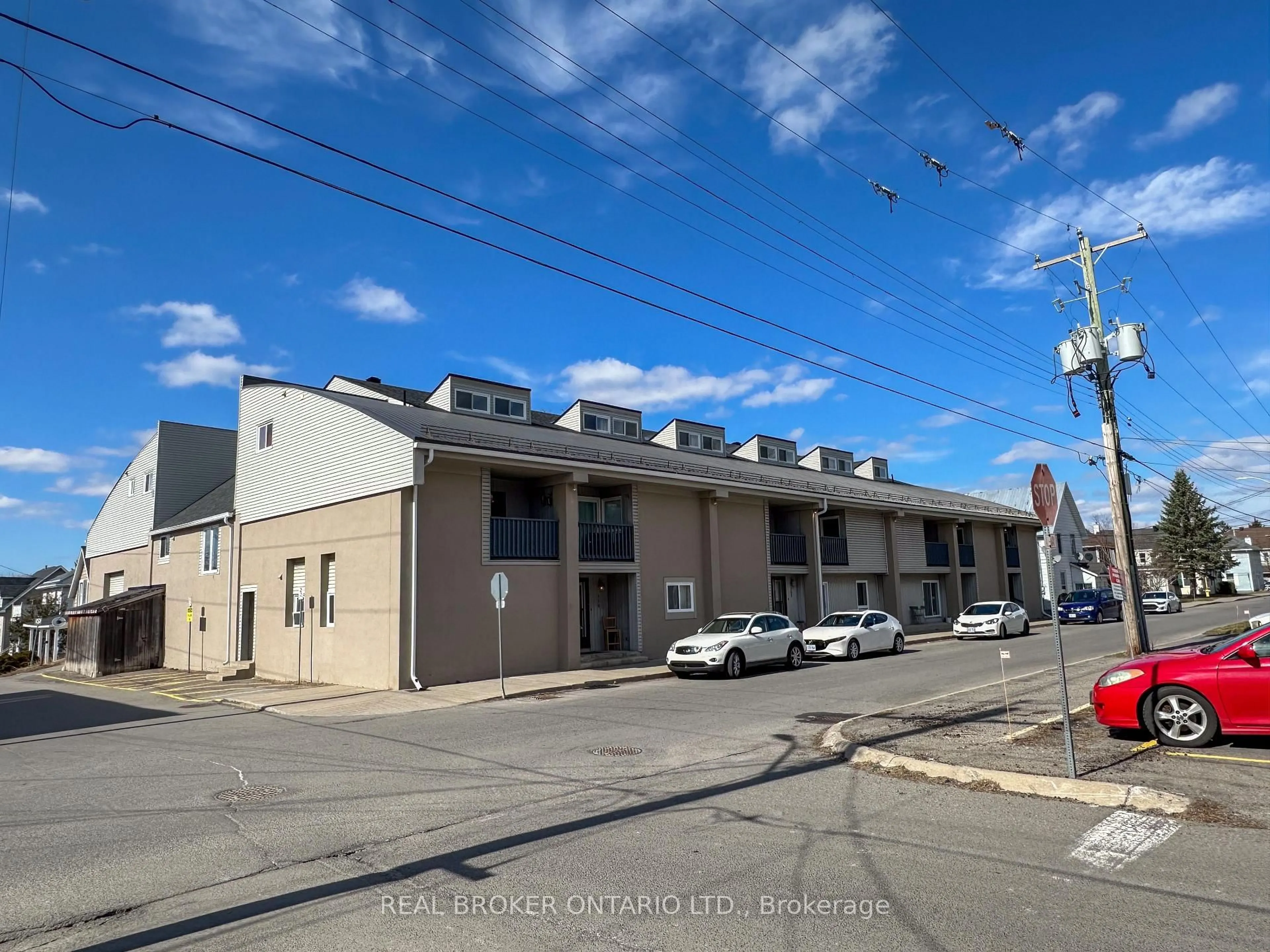 A pic from outside/outdoor area/front of a property/back of a property/a pic from drone, unknown for 105 Asa St #108, North Grenville Ontario K0G 1J0