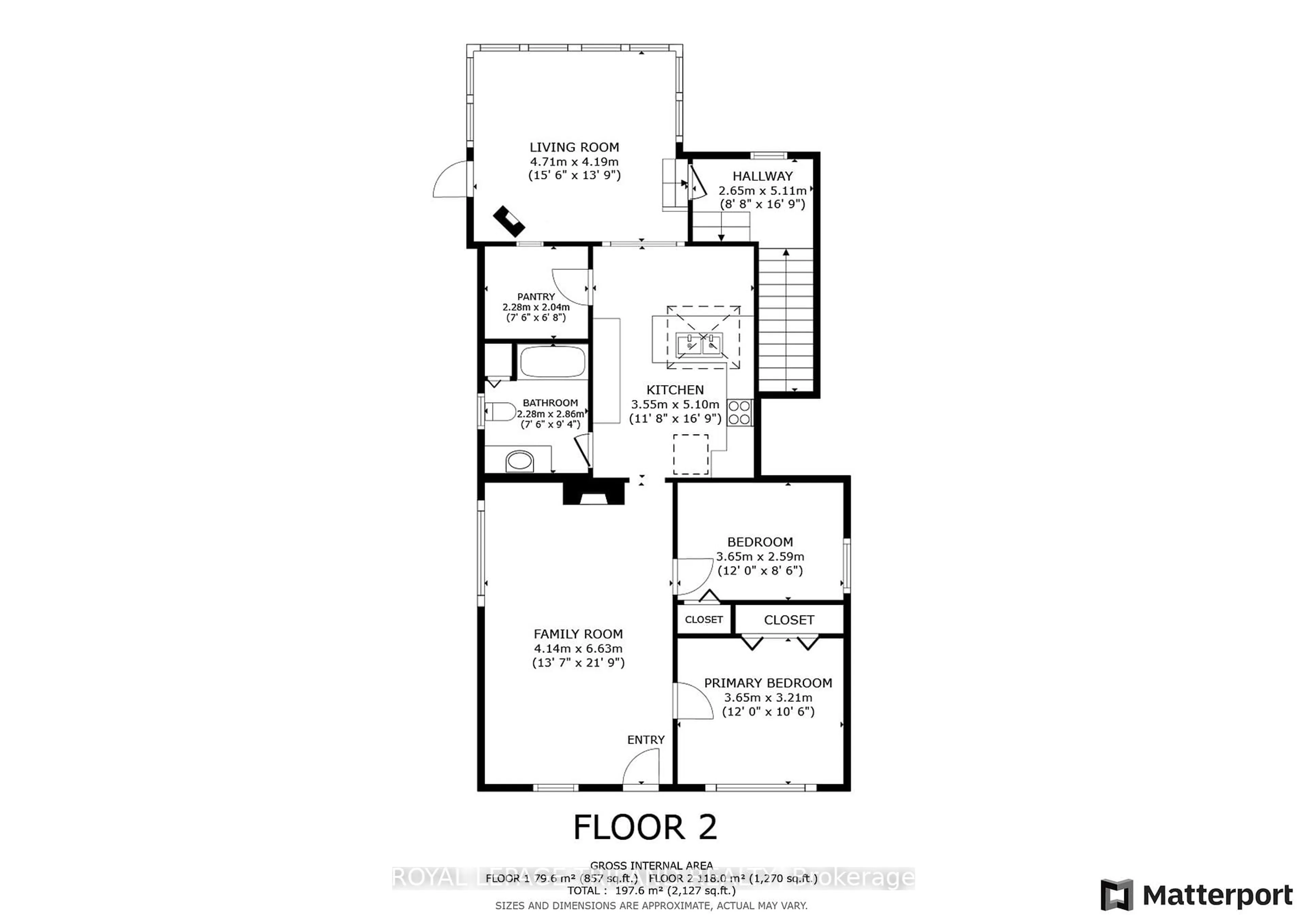 Floor plan for 24 Muir St, London East Ontario N5W 4B7