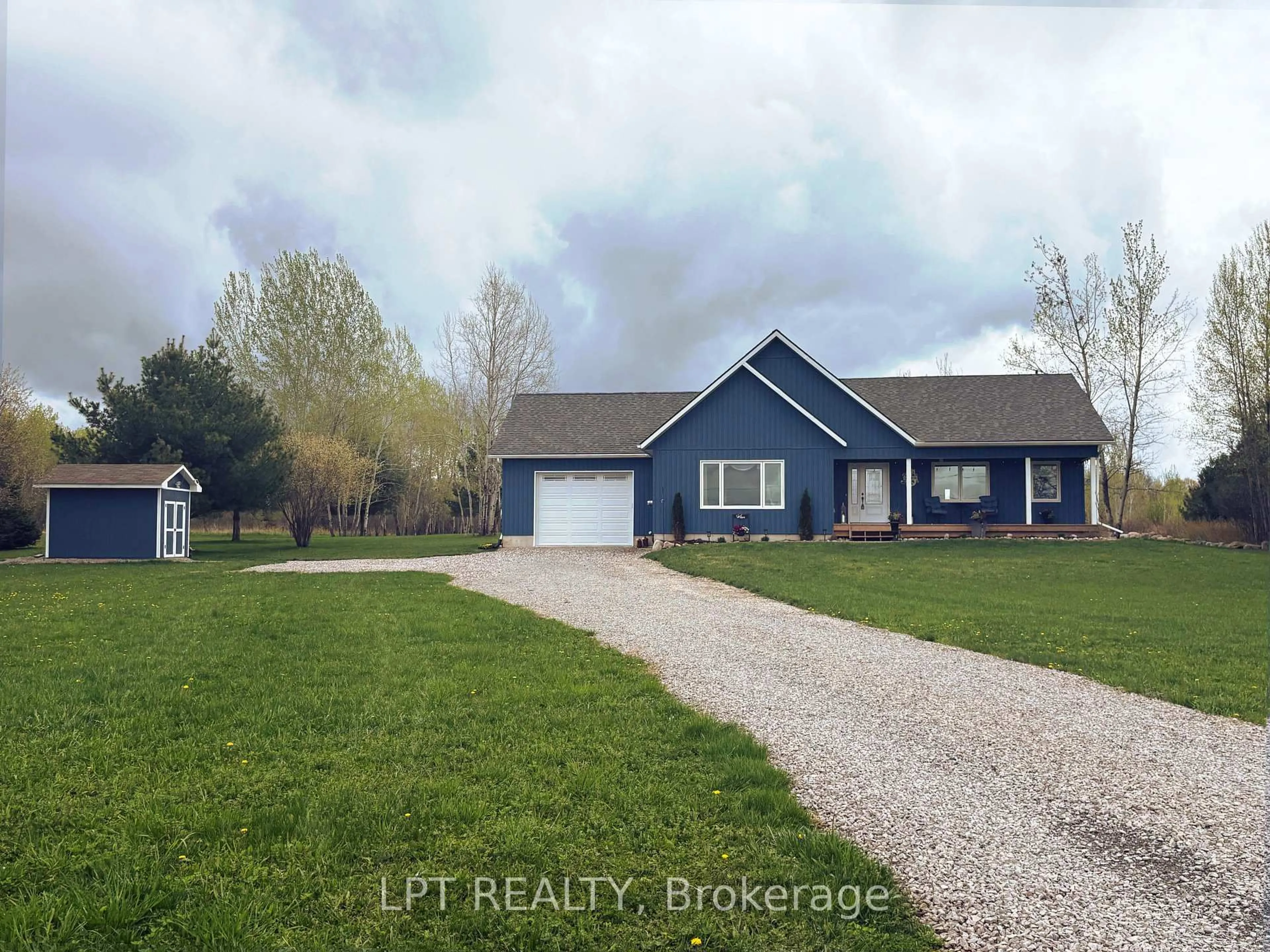 A pic from outside/outdoor area/front of a property/back of a property/a pic from drone, water/lake/river/ocean view for 9517 County Road 42 Rd, Rideau Lakes Ontario K0G 1X0
