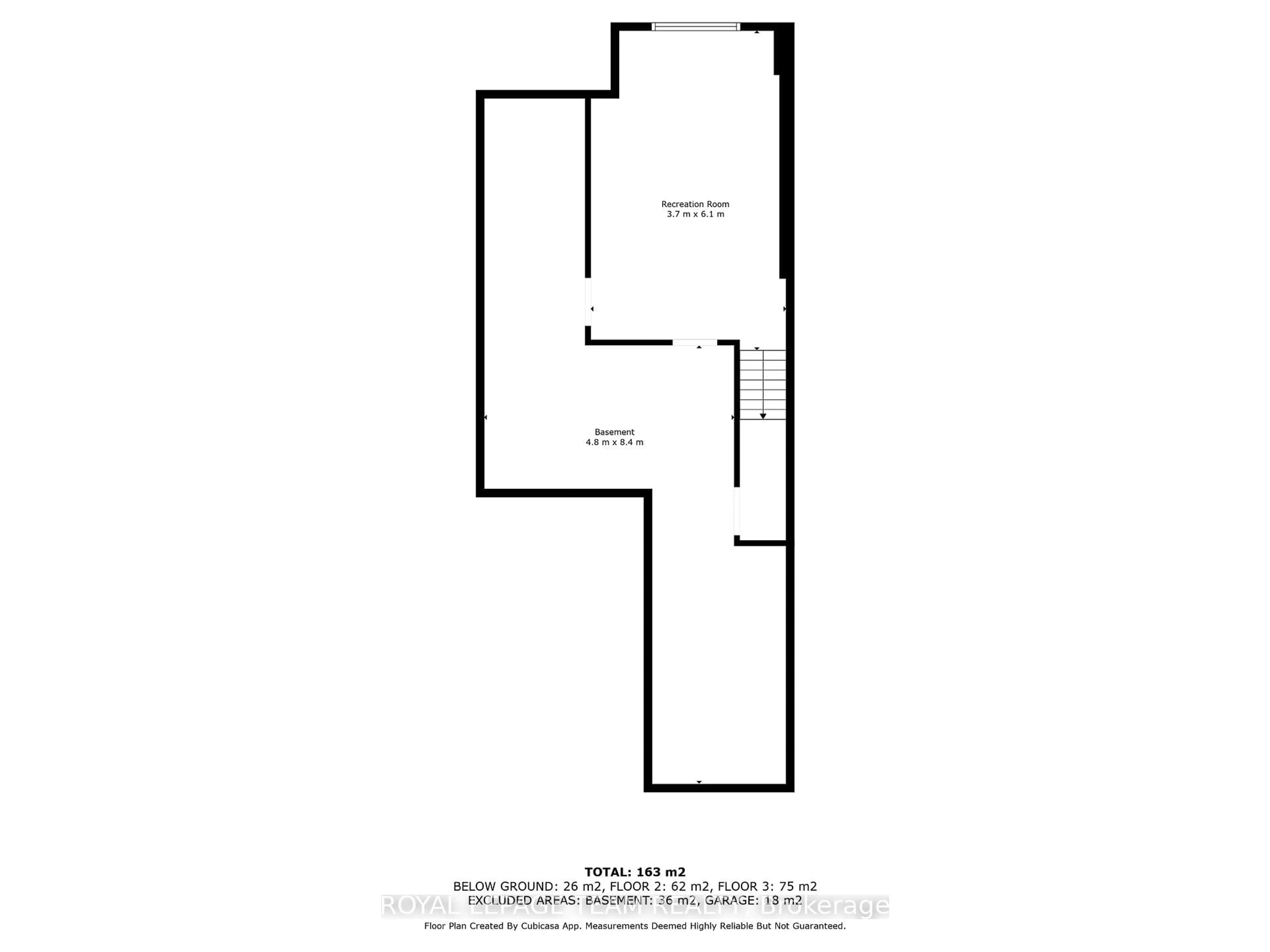 Floor plan for 523 Parade Dr, Ottawa Ontario K2S 0X8