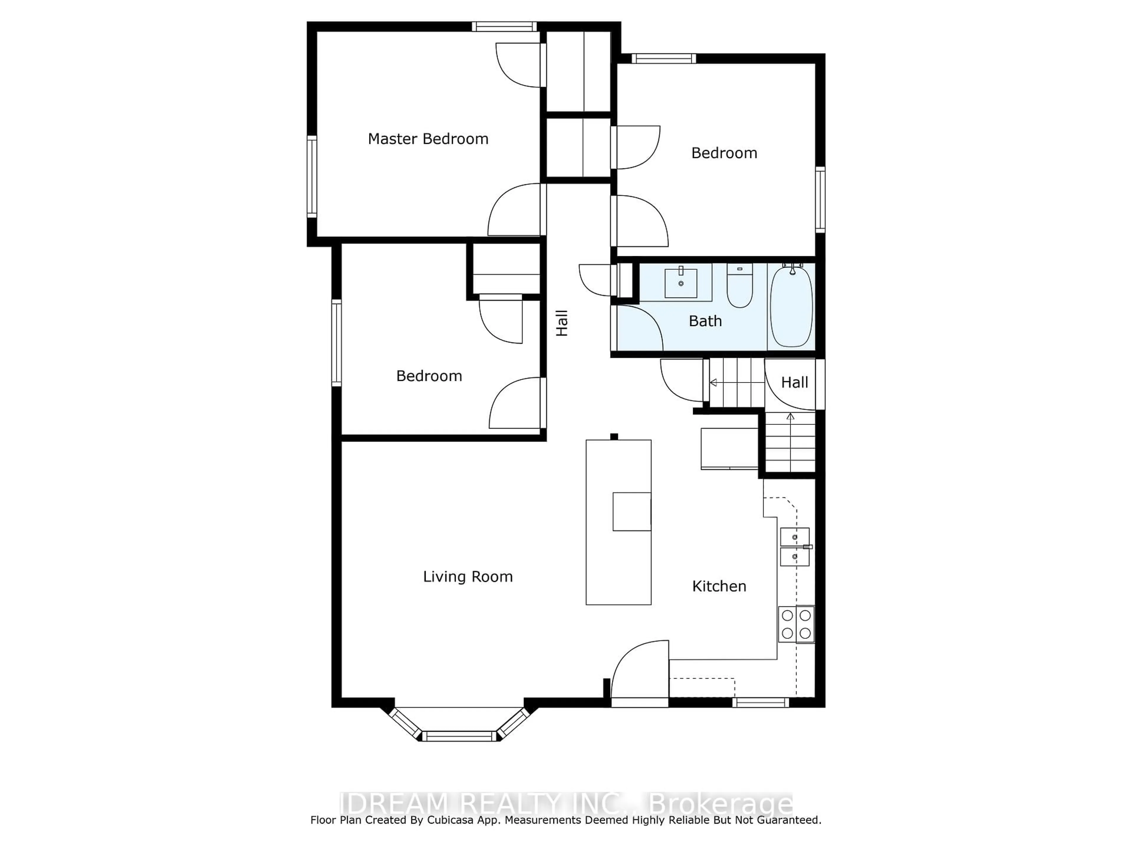 Floor plan for 33 Alderney Ave, Hamilton Ontario L9A 2A6