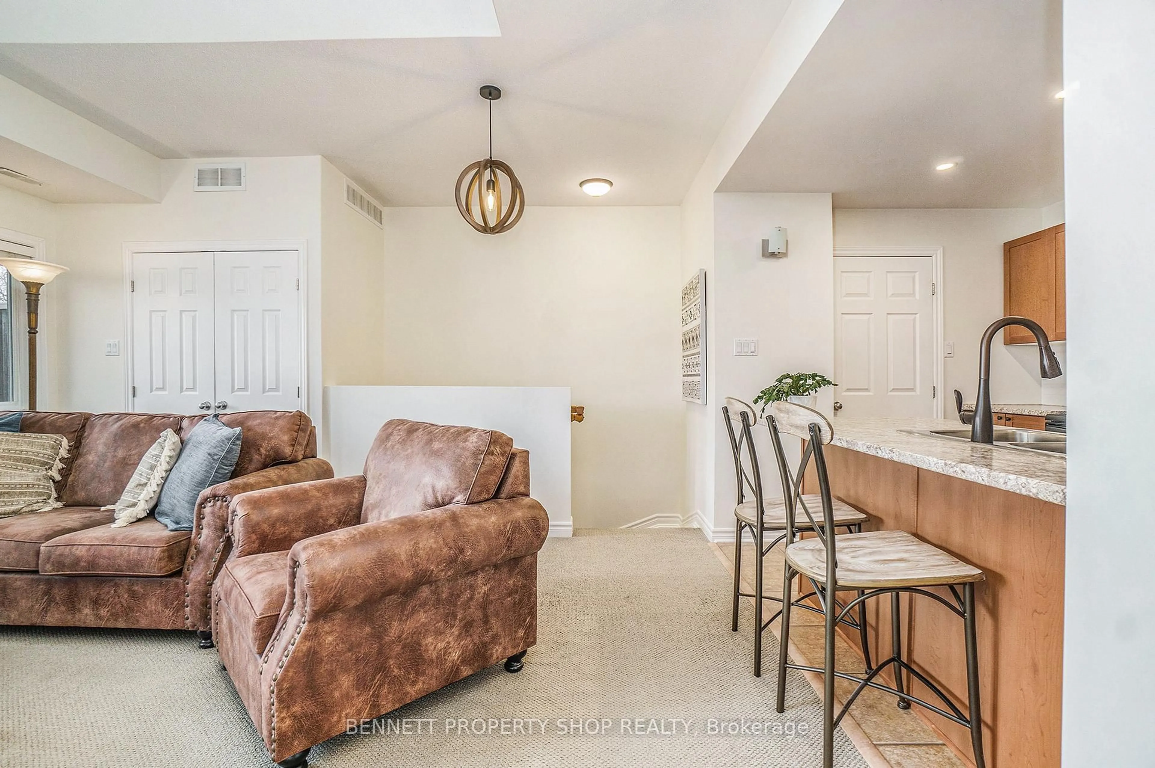 Living room with furniture, unknown for 99 Crestway Dr Dr #F, Ottawa Ontario K2G 7C6