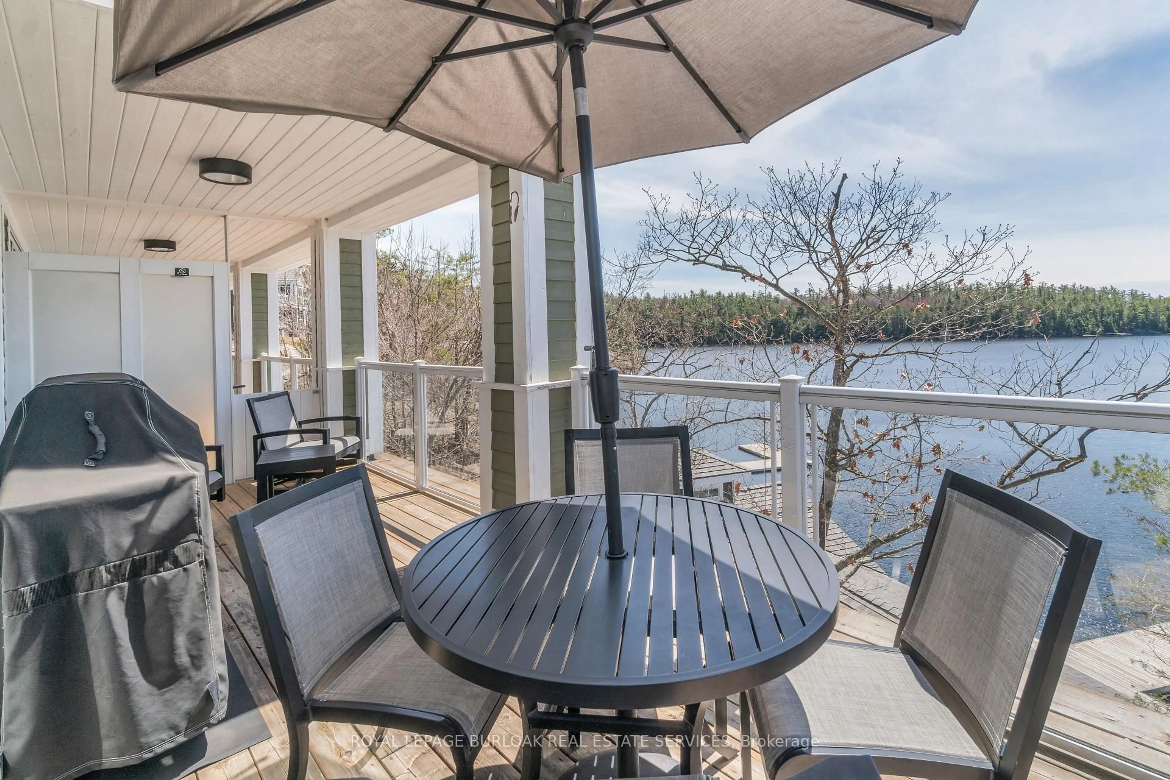 Patio, water/lake/river/ocean view for 1869 Muskoka 118 Rd #BTW-201, Muskoka Lakes Ontario P1L 1W8