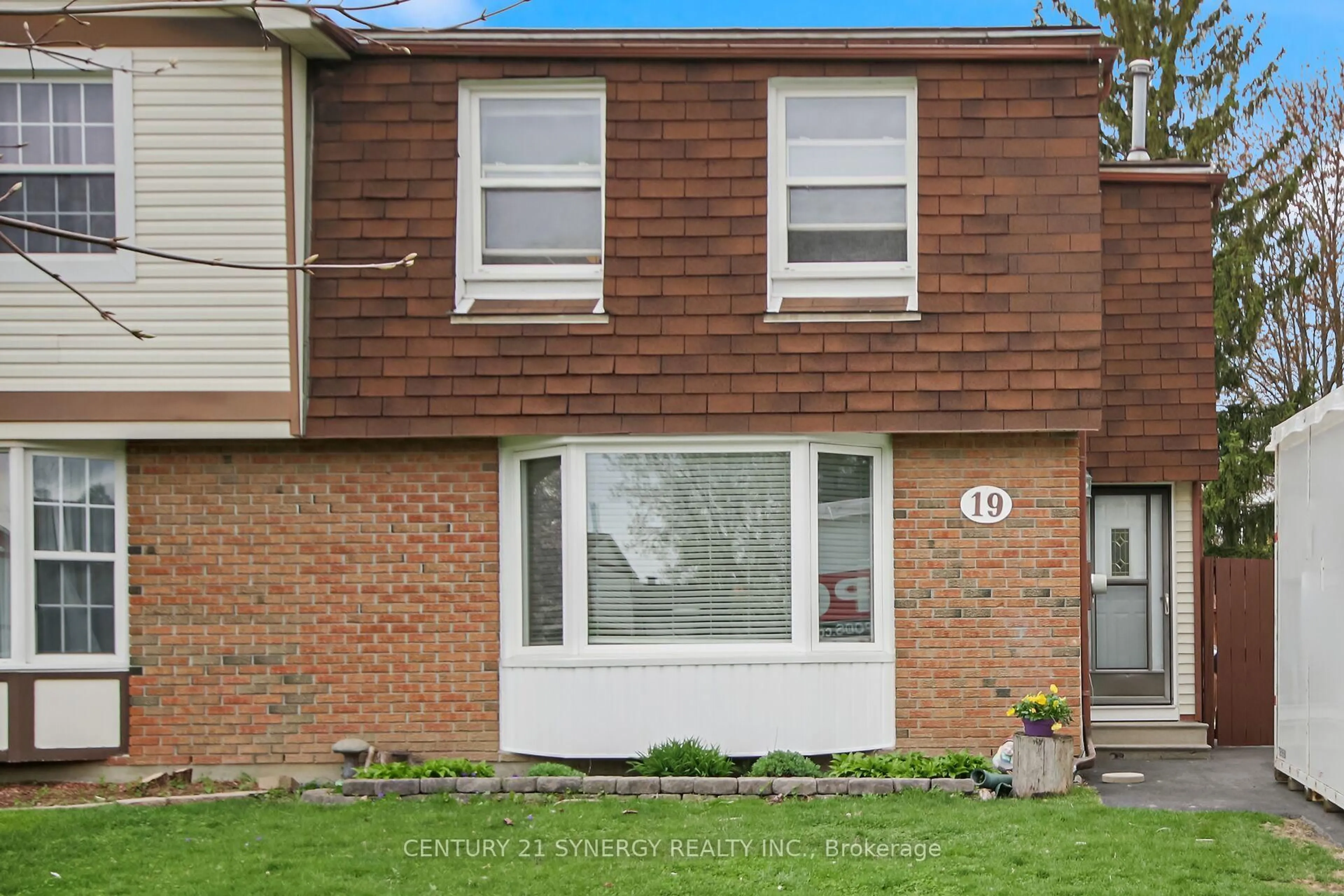 Home with brick exterior material, street for 19 Seabrooke Dr, Ottawa Ontario K2L 2H8