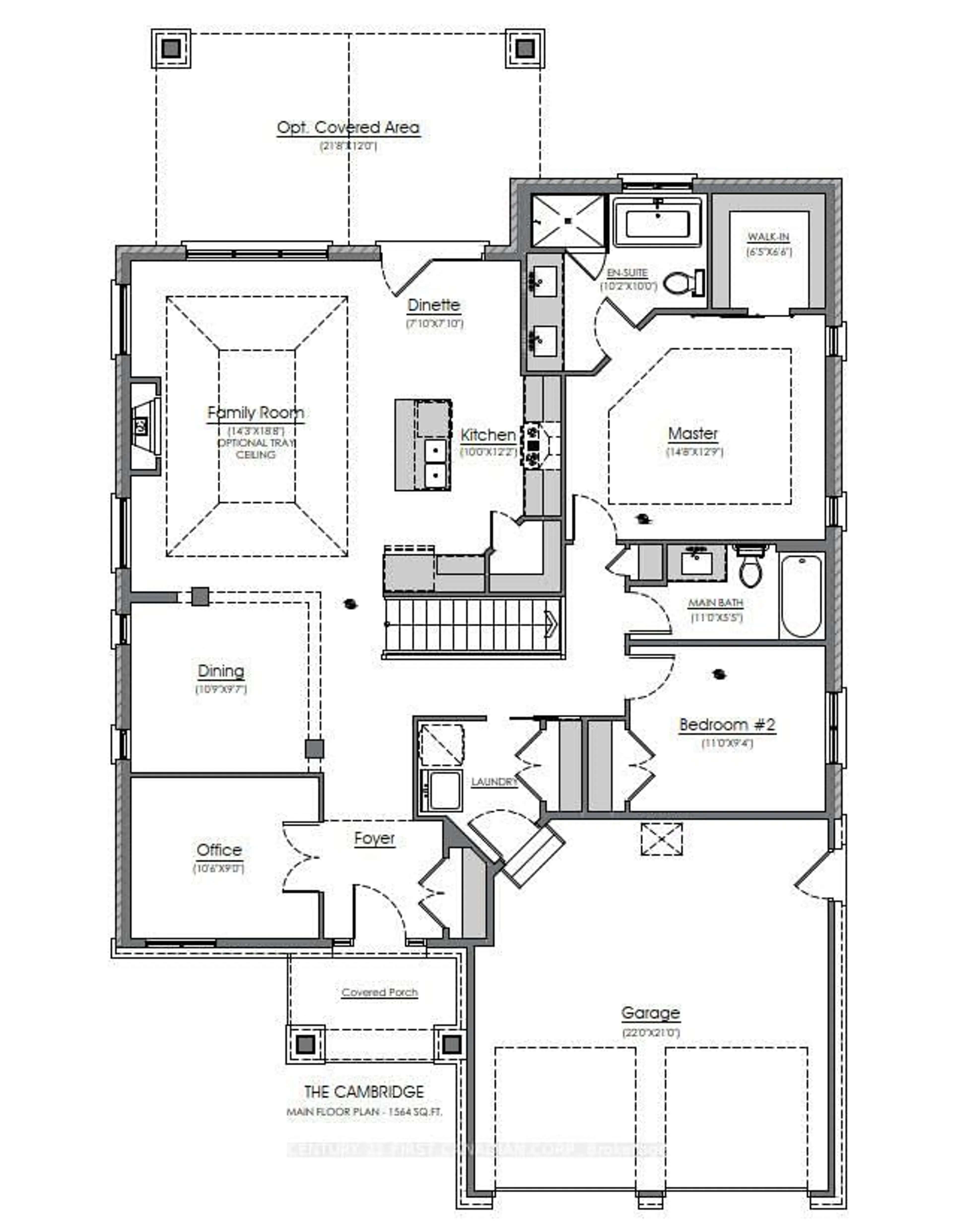 Floor plan for 207 Foxborough Pl, Thames Centre Ontario N0M 2P0