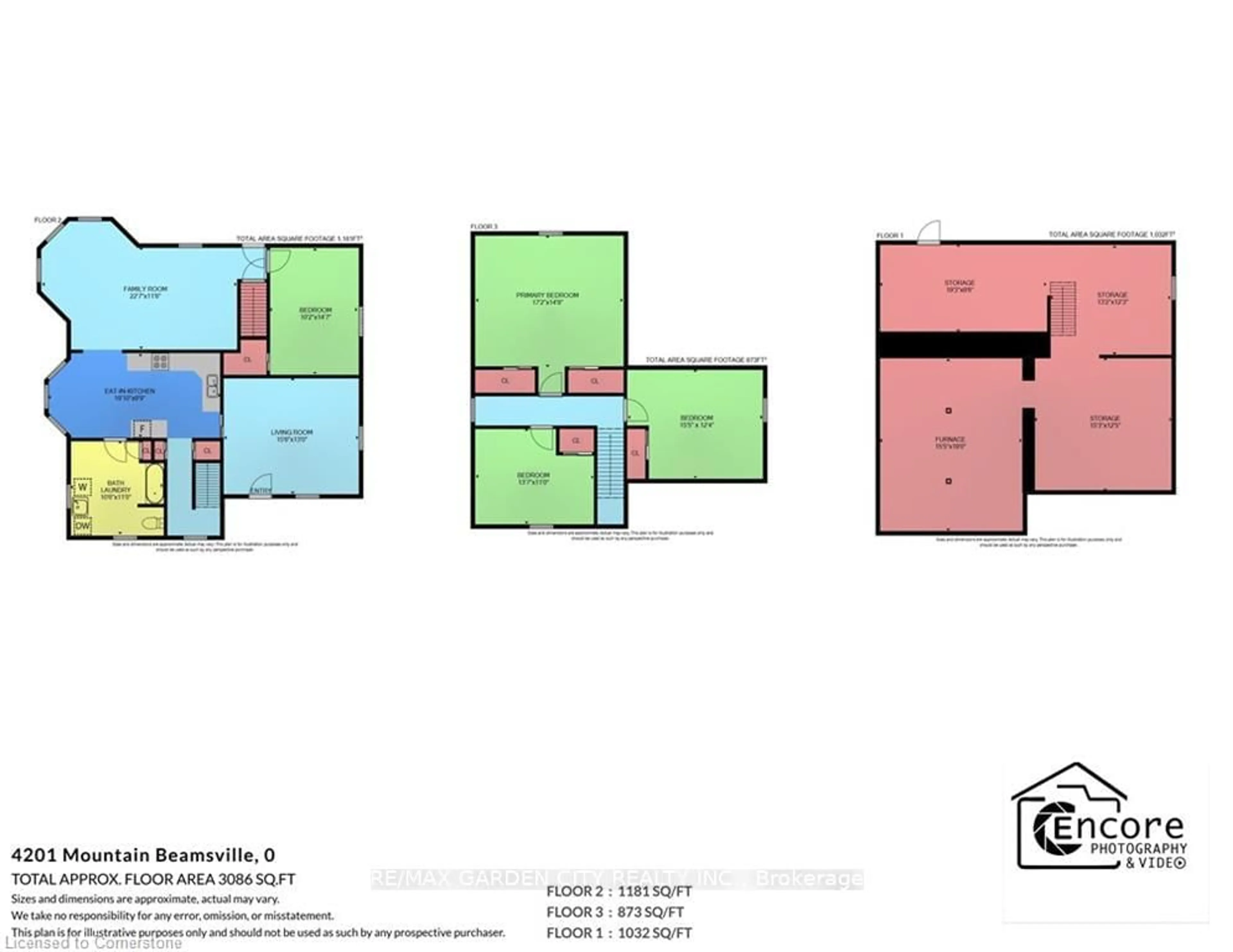 Floor plan for 4201 Mountain St, Lincoln Ontario L0R 1B0
