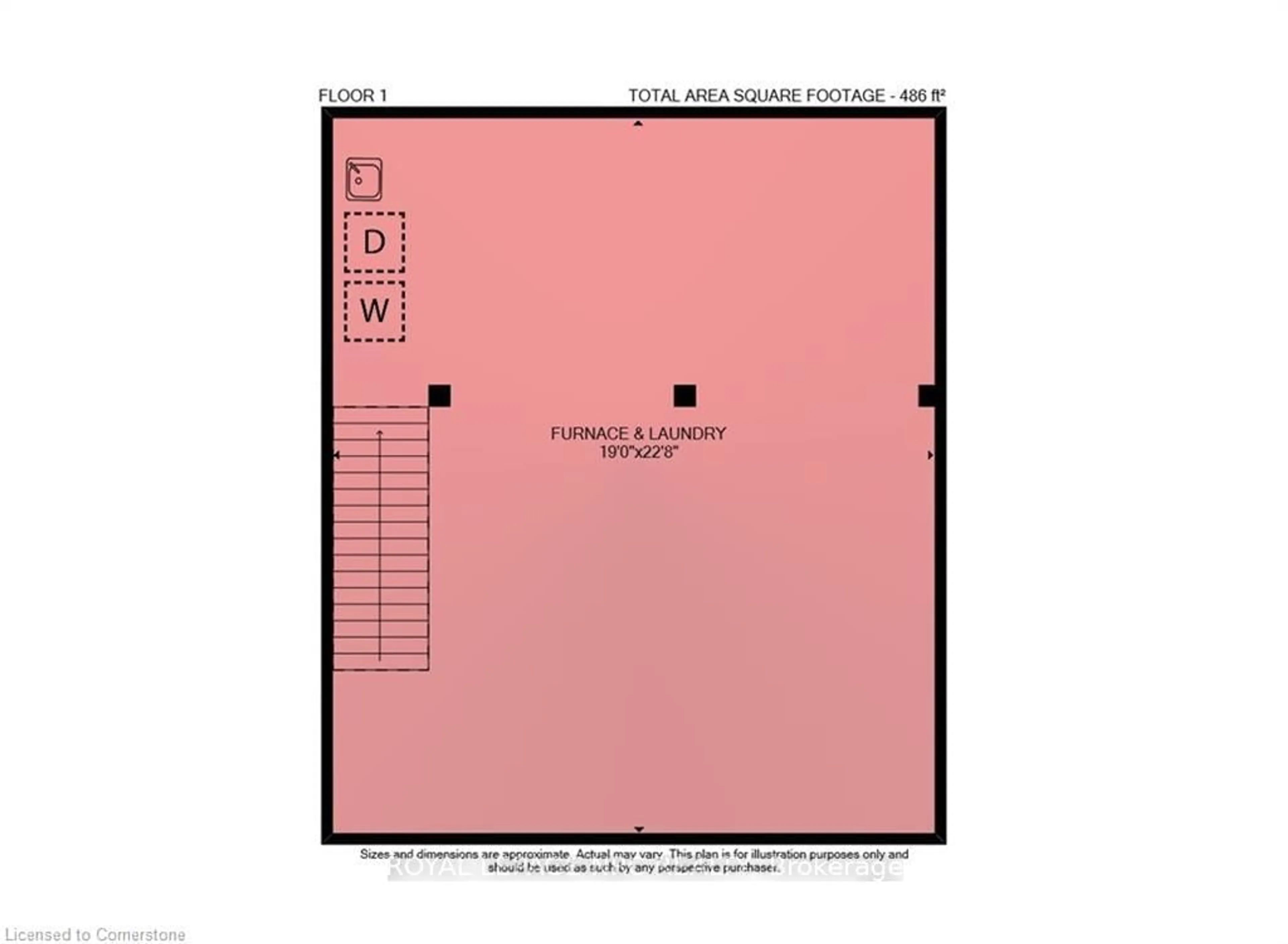 Floor plan for 385 East 23rd St, Hamilton Ontario L8V 2X5