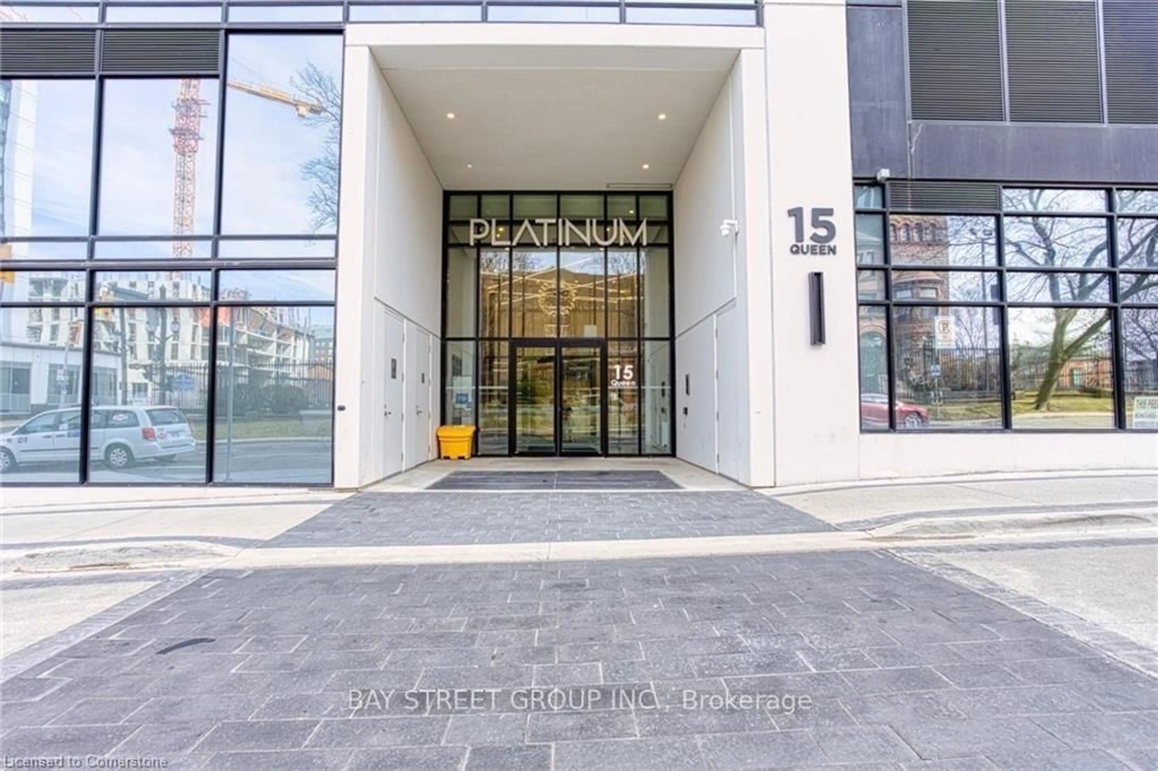 Indoor foyer for 15 Queen St #1909, Hamilton Ontario L8P 0C6