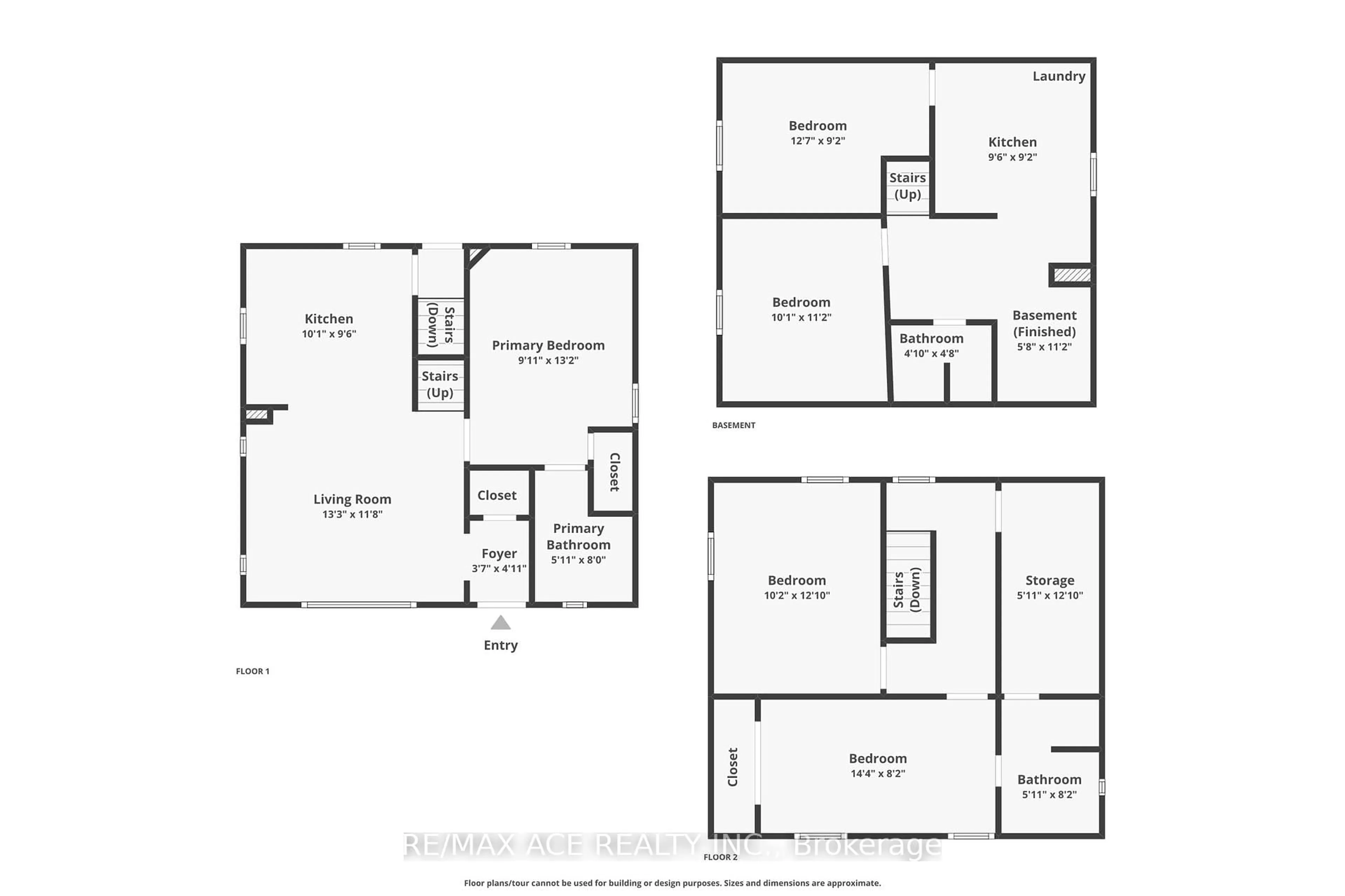 Floor plan for 114 Royal Ave, Hamilton Ontario L8S 2C5