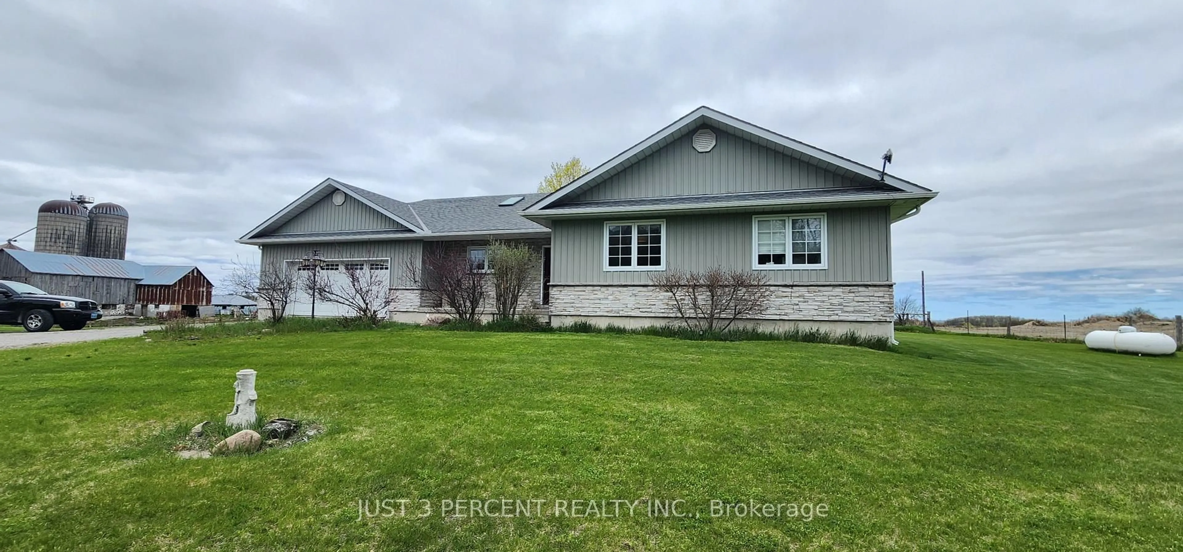 A pic from outside/outdoor area/front of a property/back of a property/a pic from drone, street for 690 County Road 2 N/A, Otonabee-South Monaghan Ontario K0L 1B0