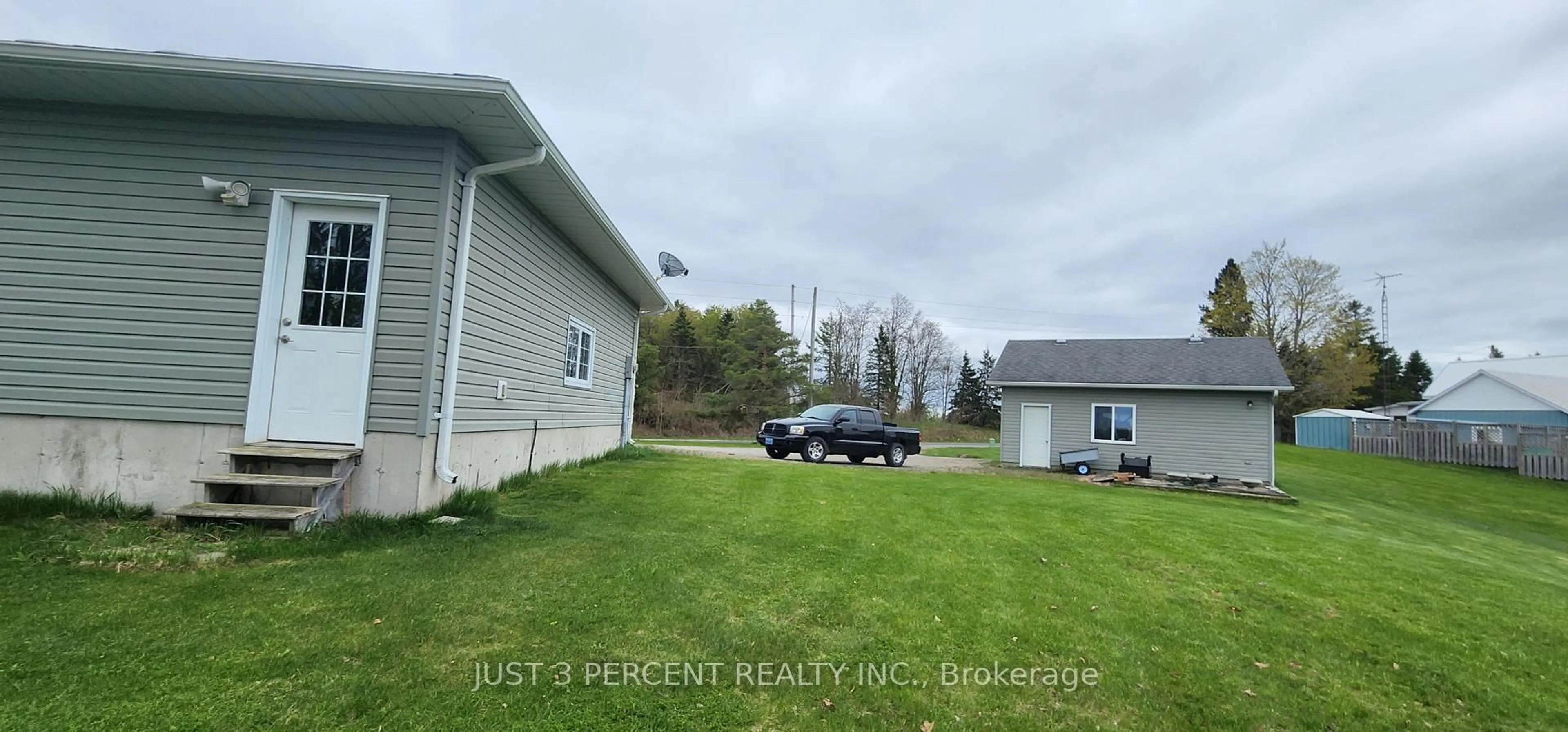 A pic from outside/outdoor area/front of a property/back of a property/a pic from drone, unknown for 690 County Road 2 N/A, Otonabee-South Monaghan Ontario K0L 1B0