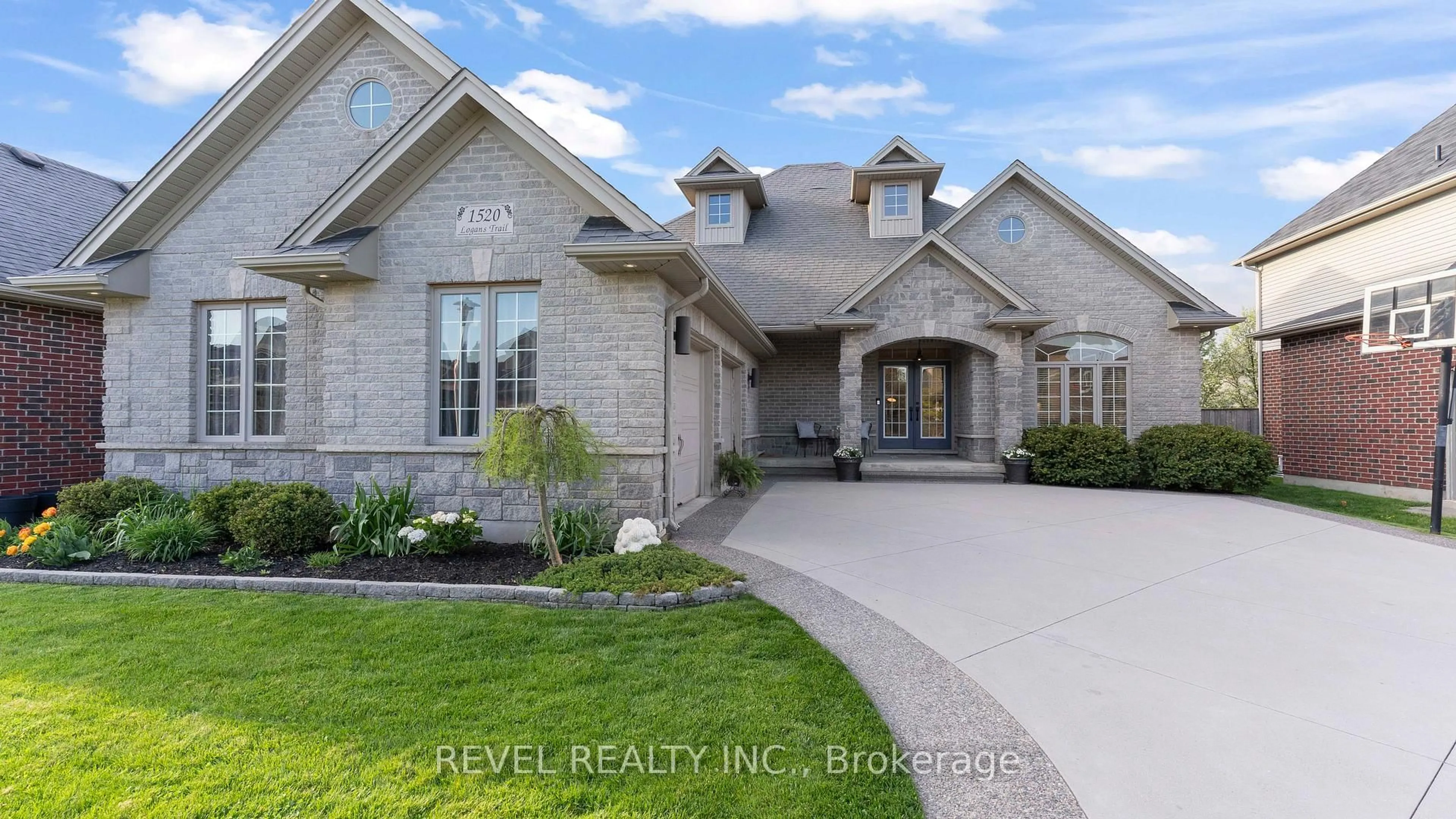 Home with brick exterior material, street for 1520 Logans Tr, London South Ontario N6K 0B3