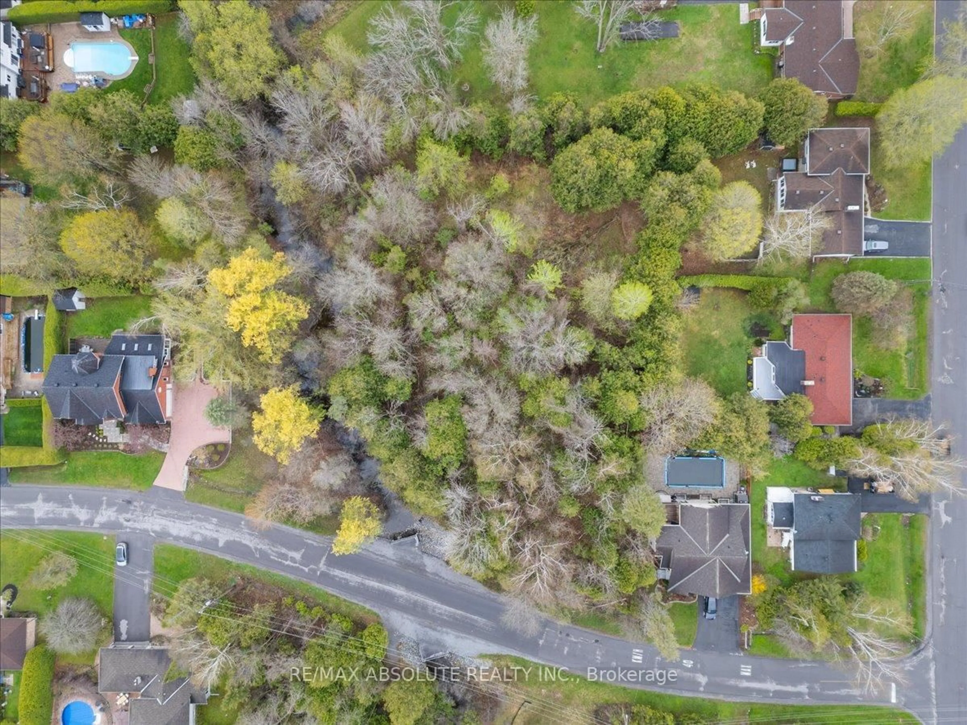 A pic from outside/outdoor area/front of a property/back of a property/a pic from drone, forest/trees view for 36 Beverly St, Ottawa Ontario K2S 0S2