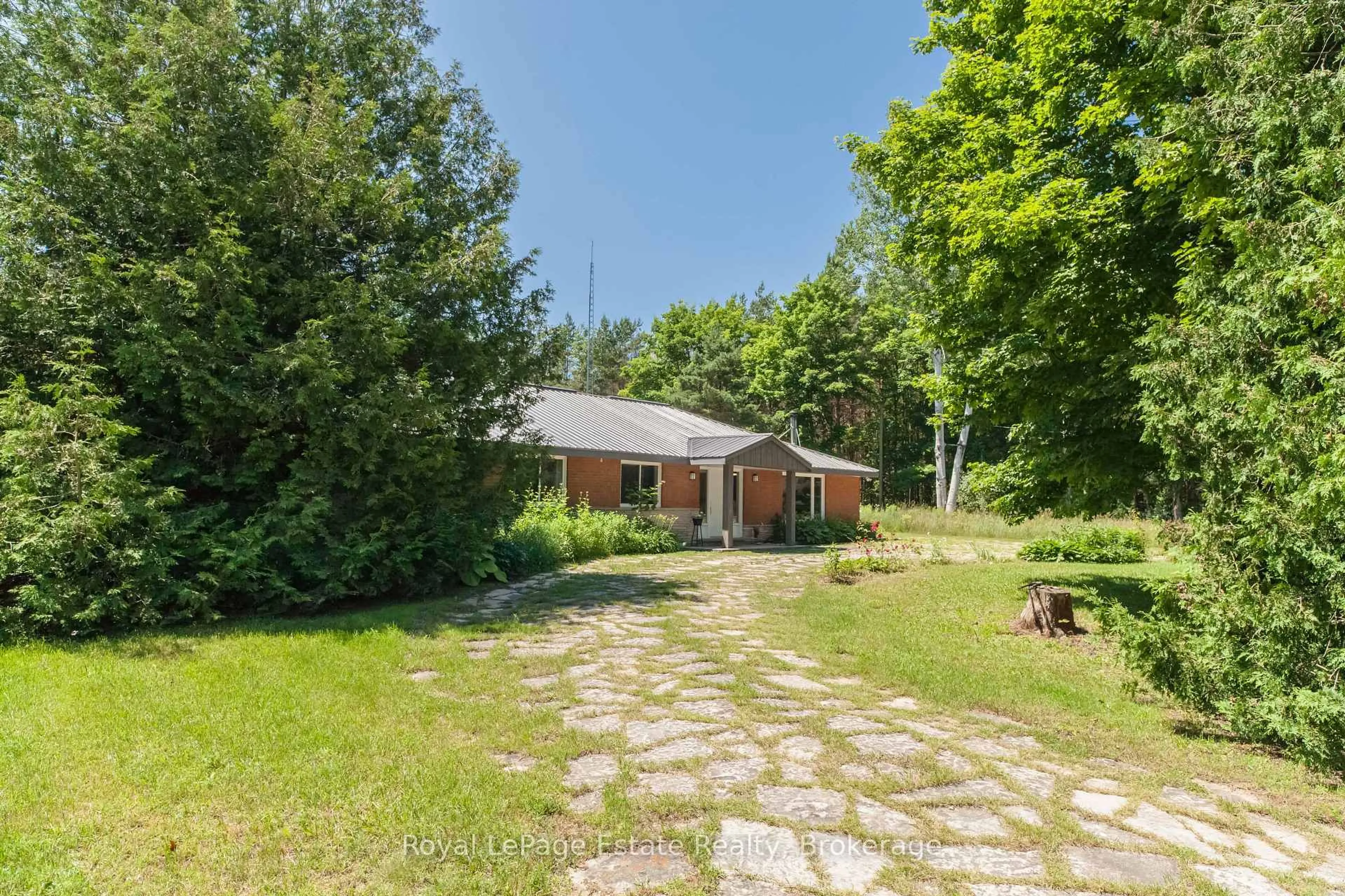 A pic from outside/outdoor area/front of a property/back of a property/a pic from drone, unknown for 478 Bruce Rd 9 N/A, South Bruce Peninsula Ontario N0H 2T0