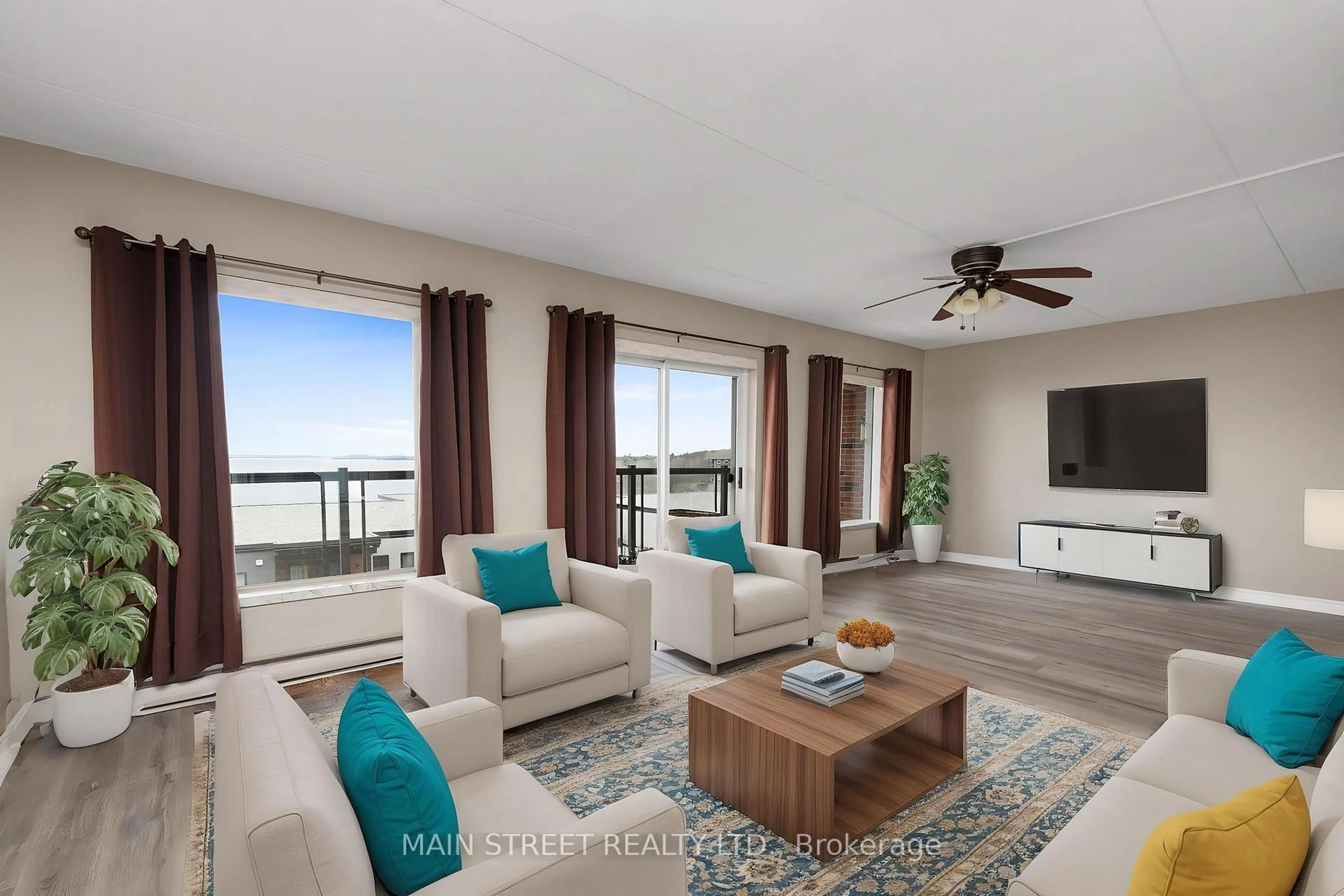 Living room with furniture, unknown for 200 Beaconview Hts #203, Parry Sound Ontario P2A 2E1