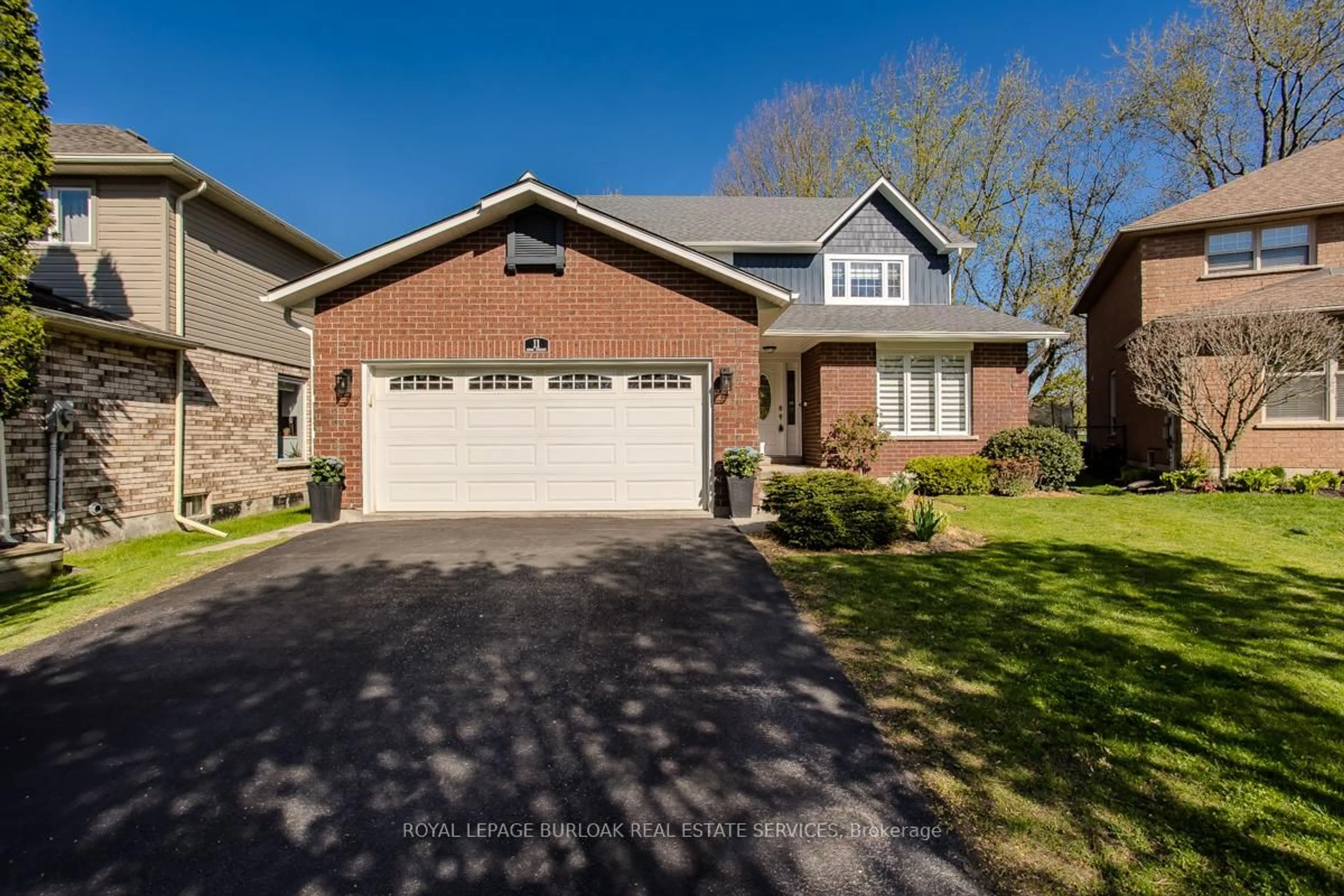 Home with brick exterior material, street for 11 Norma Cres, Hamilton Ontario L9G 4S9